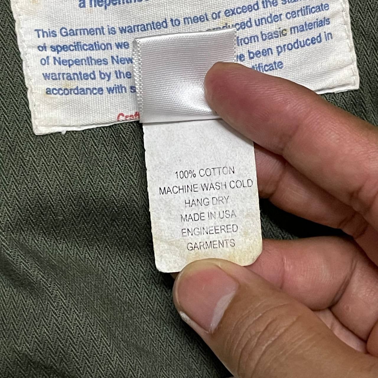 Engineered Garments Vintage Engineered Garments Nepenthes New York Jacket Size US M / EU 48-50 / 2 - 11 Thumbnail