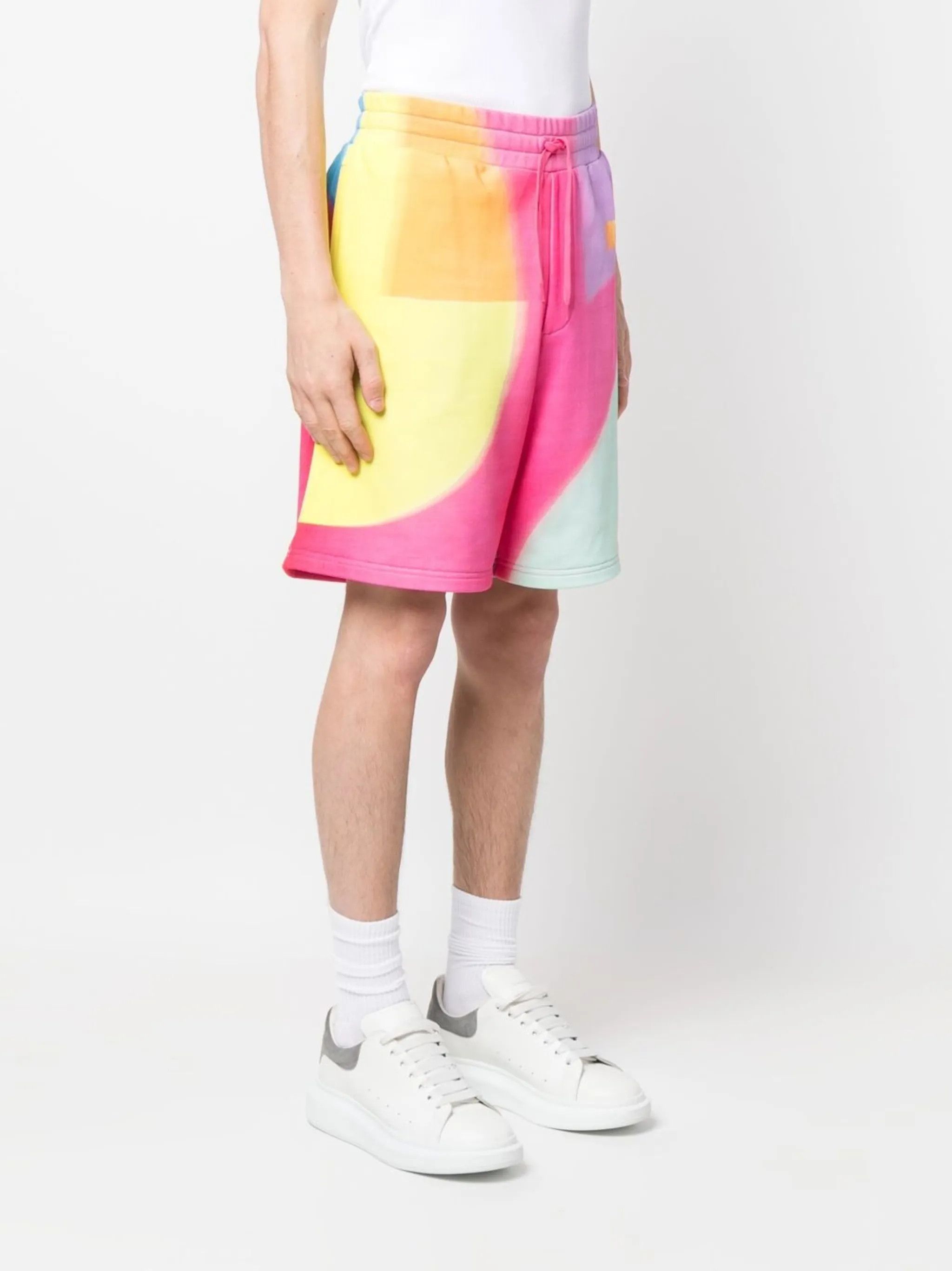 Moschino o1y0225 Logo Short in Multicolor Size US 32 / EU 48 - 3 Thumbnail
