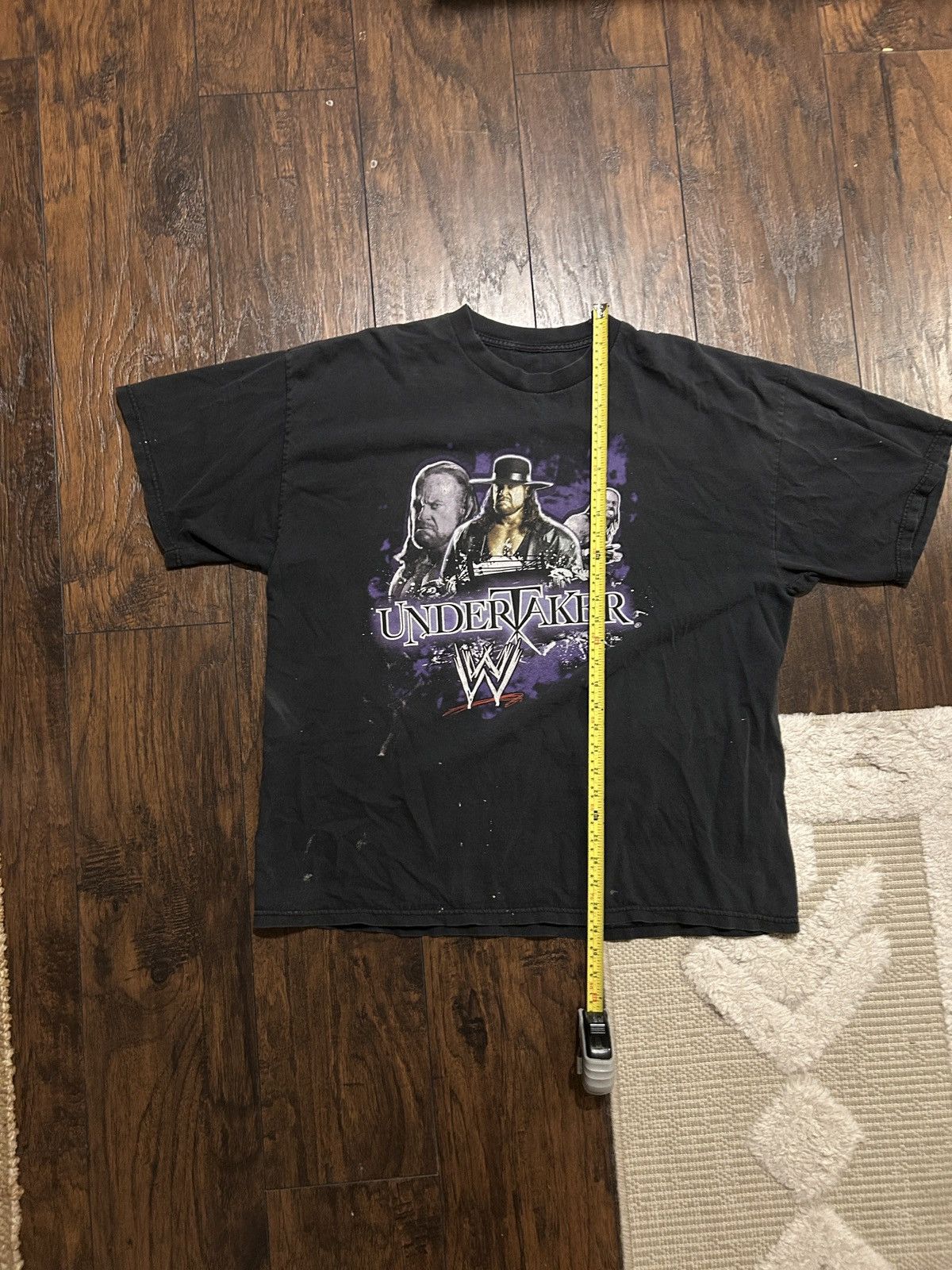 WWE Vintage WWE Undertaker T-Shirt Size US XXL / EU 58 / 5 - 2 Thumbnail