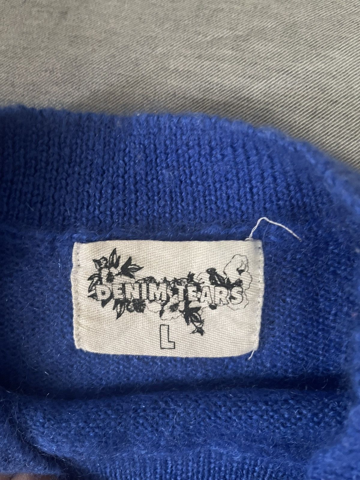 DENIM TEARS Denim Tears Jesus Sweater Size US L / EU 52-54 / 3 - 2 Thumbnail