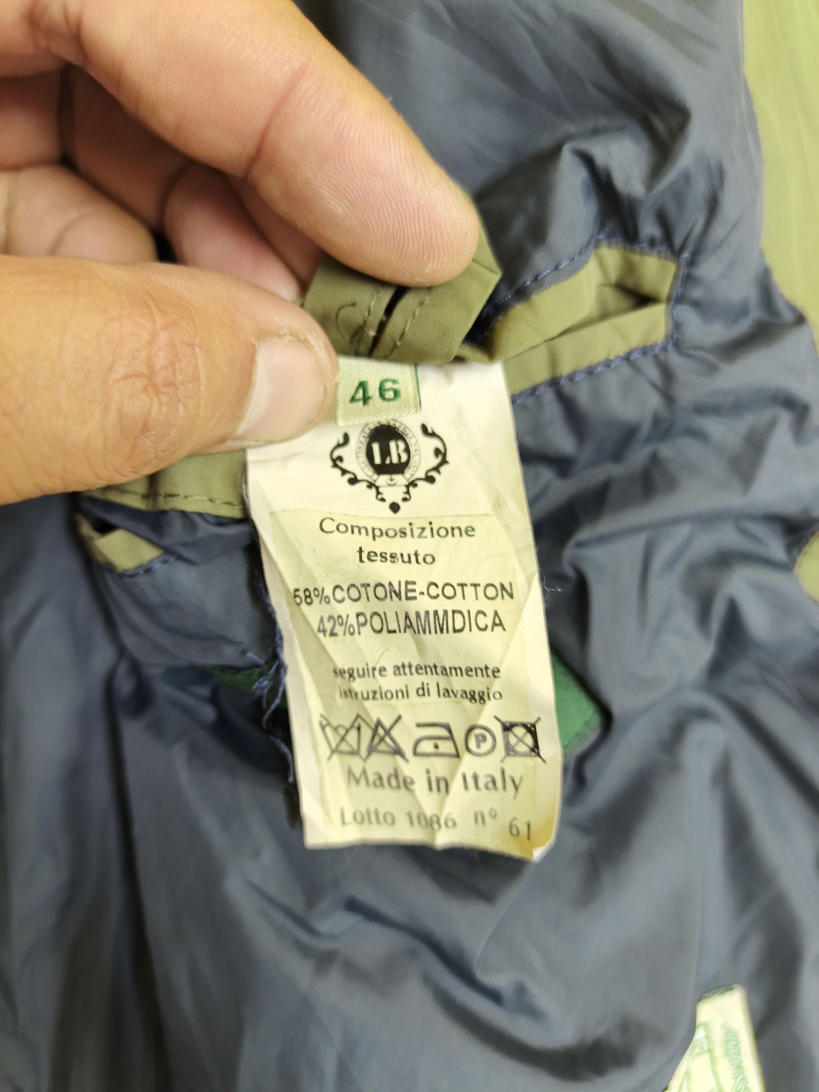 Luigi Borrelli Luigi Borrelli Luxury Vintage 1957 Lambskin Lined Jacket Size US S / EU 44-46 / 1 - 17 Thumbnail