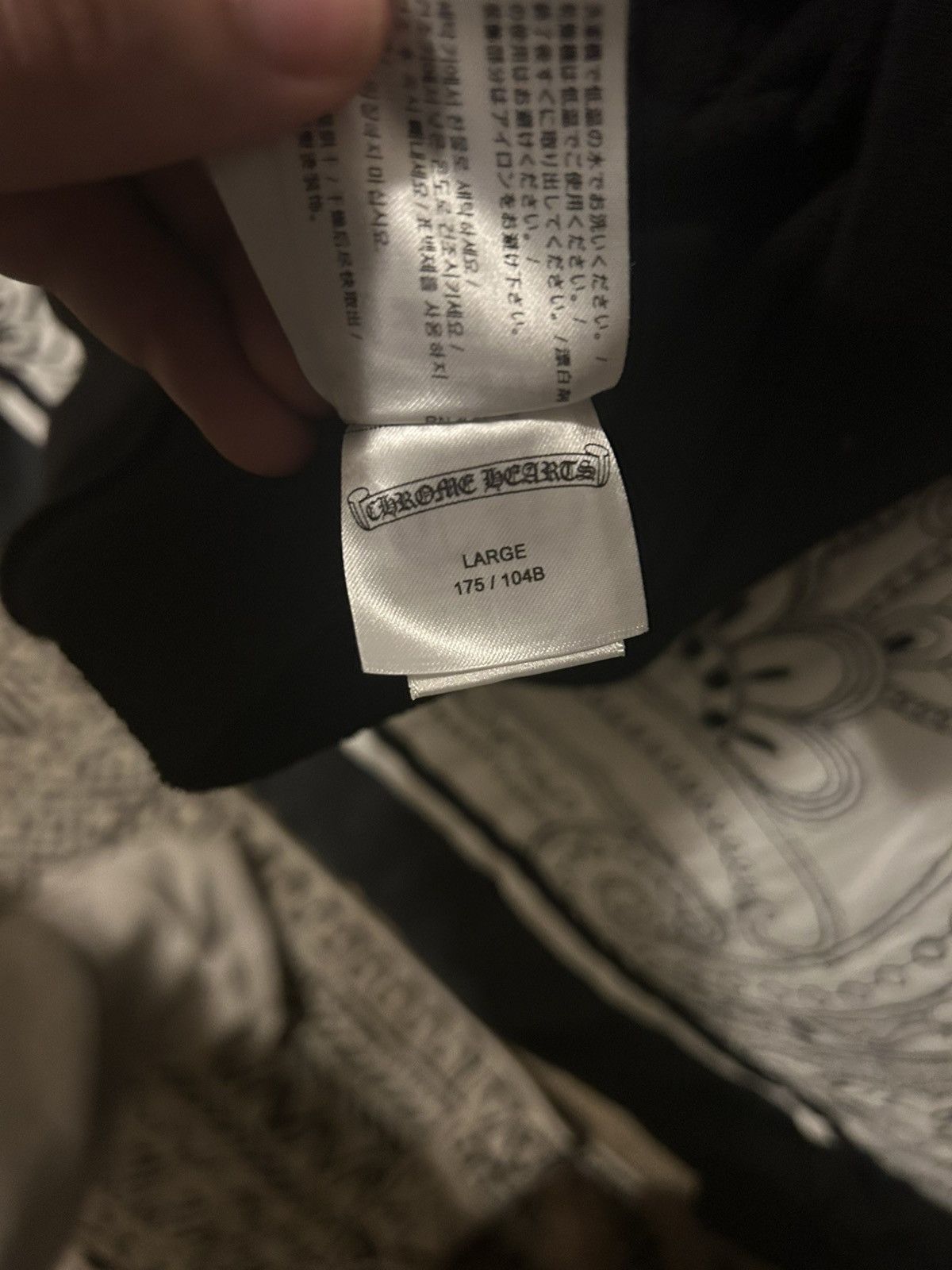 Chrome Hearts Chrome Hearts “Stay Fast” Matty Boy Hoodie – Black Size US L / EU 52-54 / 3 - 7 Thumbnail