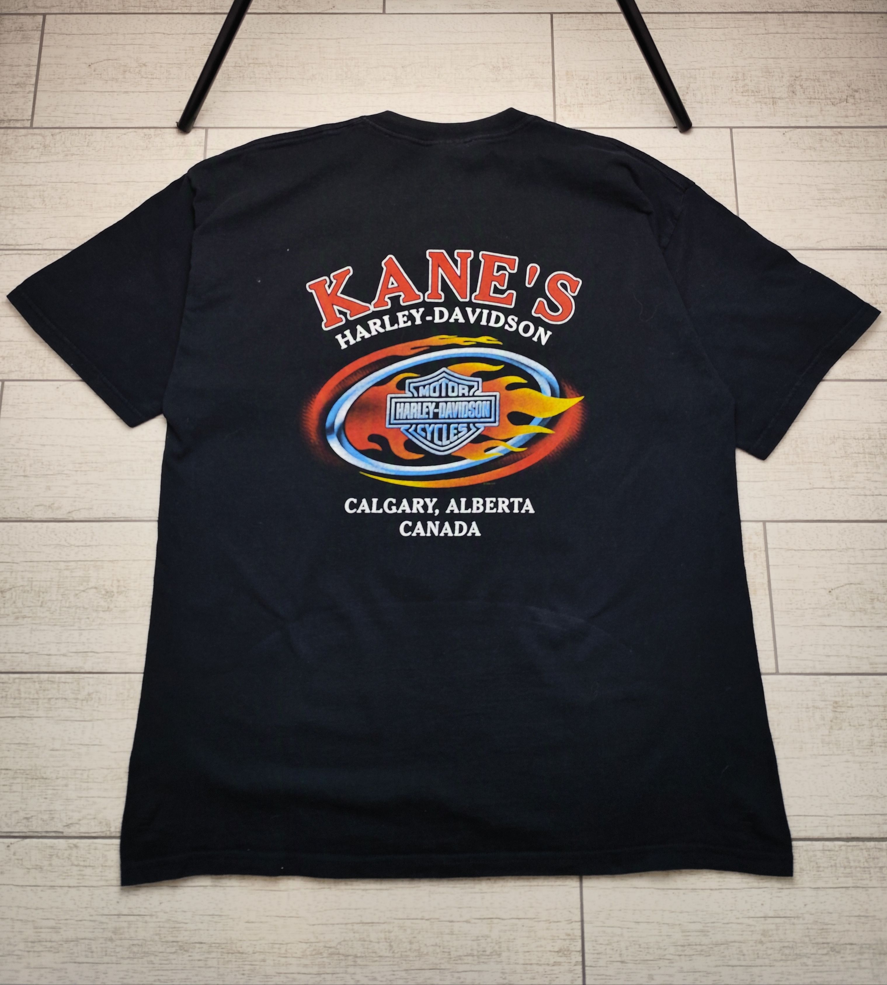 Harley Davidson × Vintage Vintage streetwear racing Harley Davidson T Shirt Size US XL / EU 56 / 4 - 5 Thumbnail
