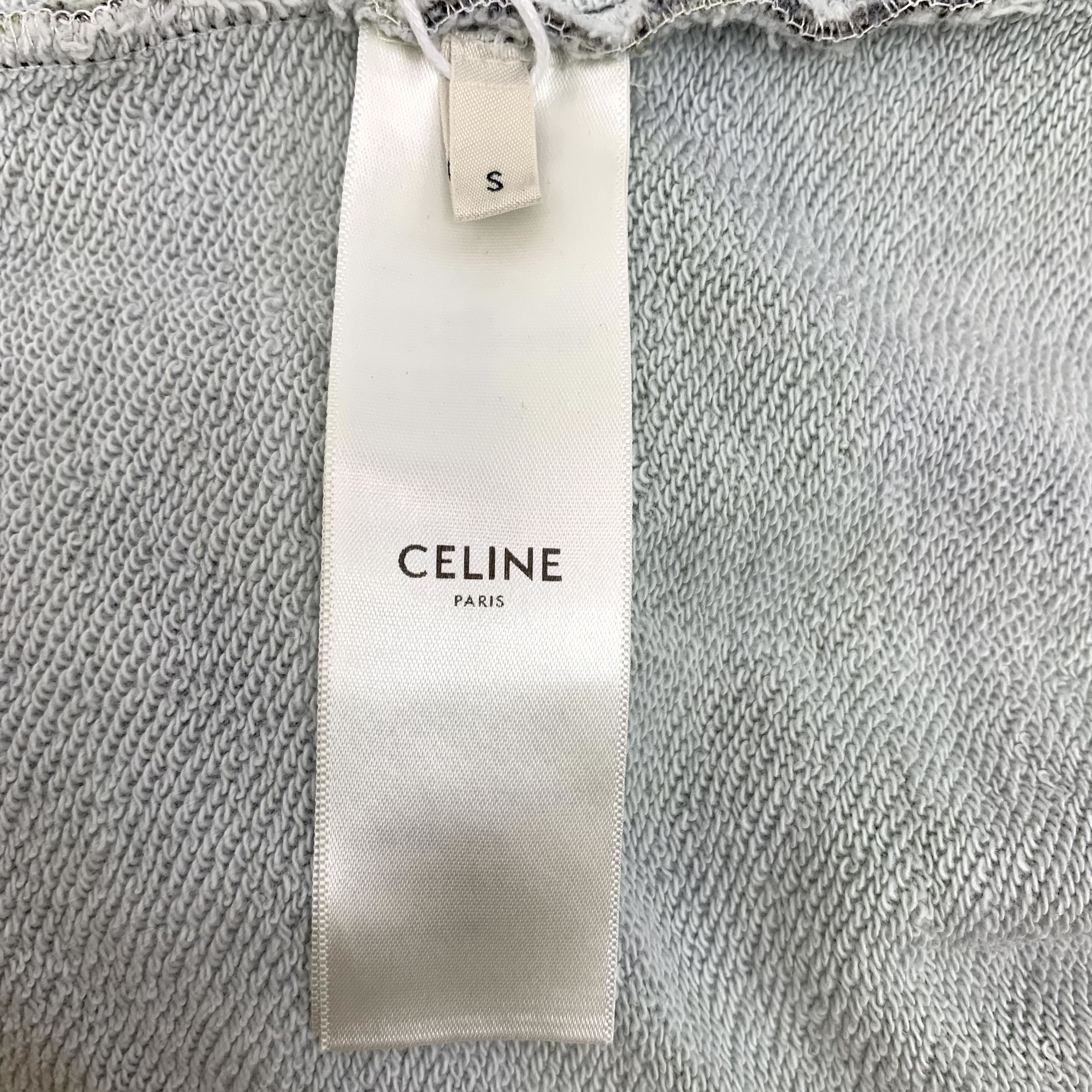 Celine Celine Camouflage Logo Hoodie Dark Green (S) Size US S / EU 44-46 / 1 - 6 Thumbnail