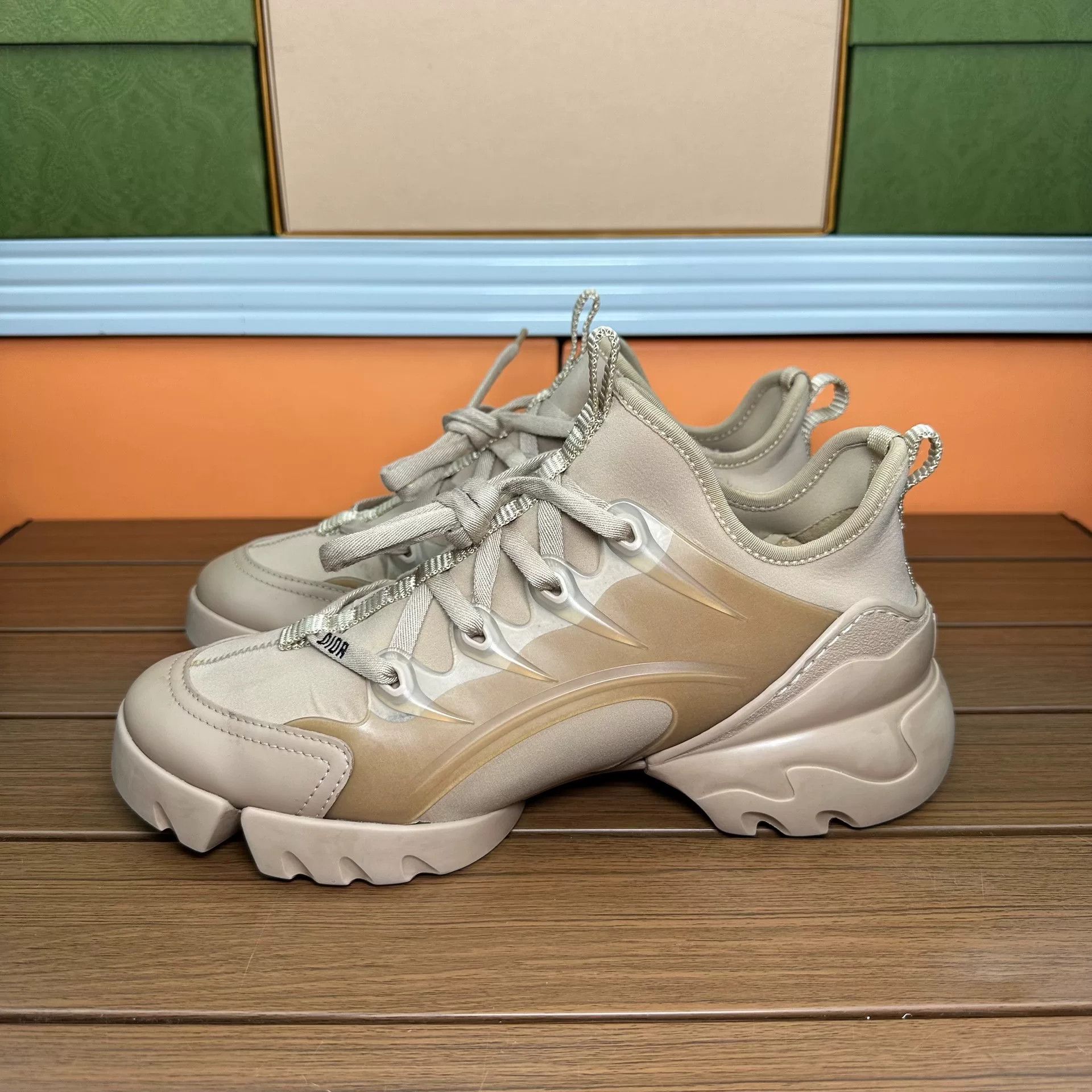 Dior Dior Pink Lowtop Sneakers it_38-5 Women Size US 8.5 / IT 38.5 - 1 Thumbnail