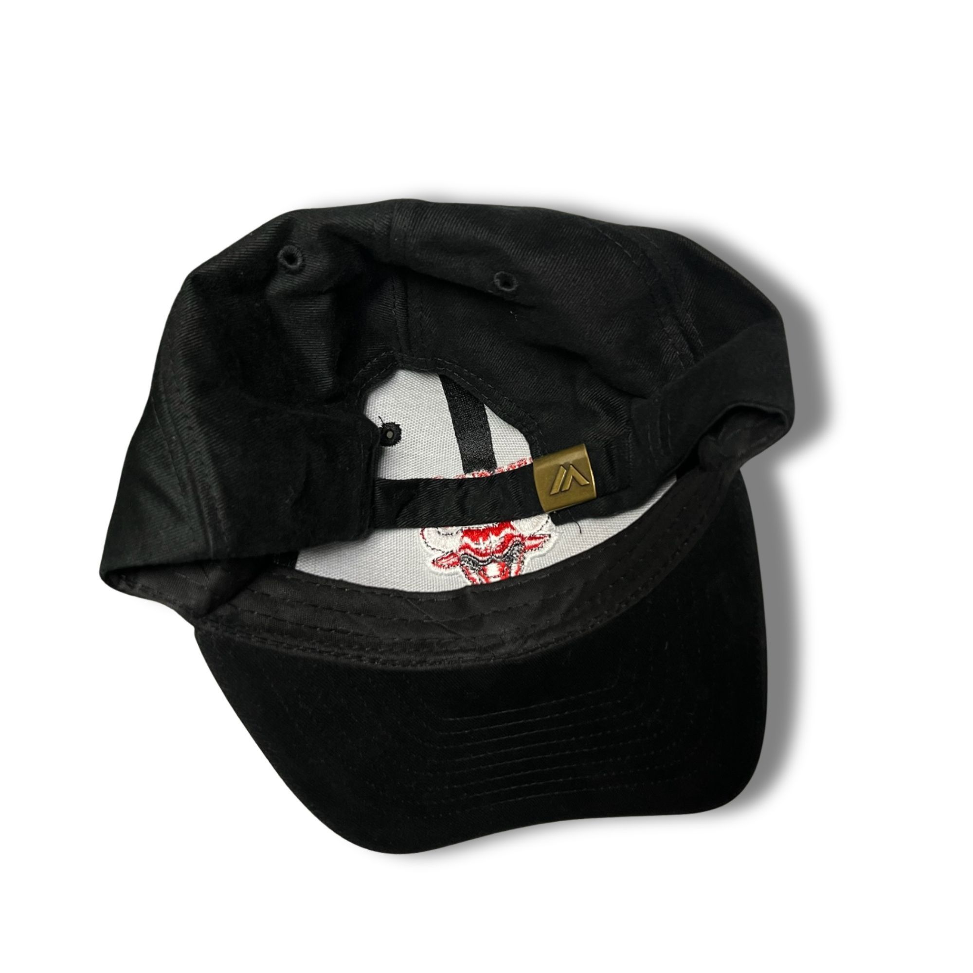 Other Chicago Bulls Embroidered Adjustable Black Cap Size ONE SIZE - 4 Thumbnail