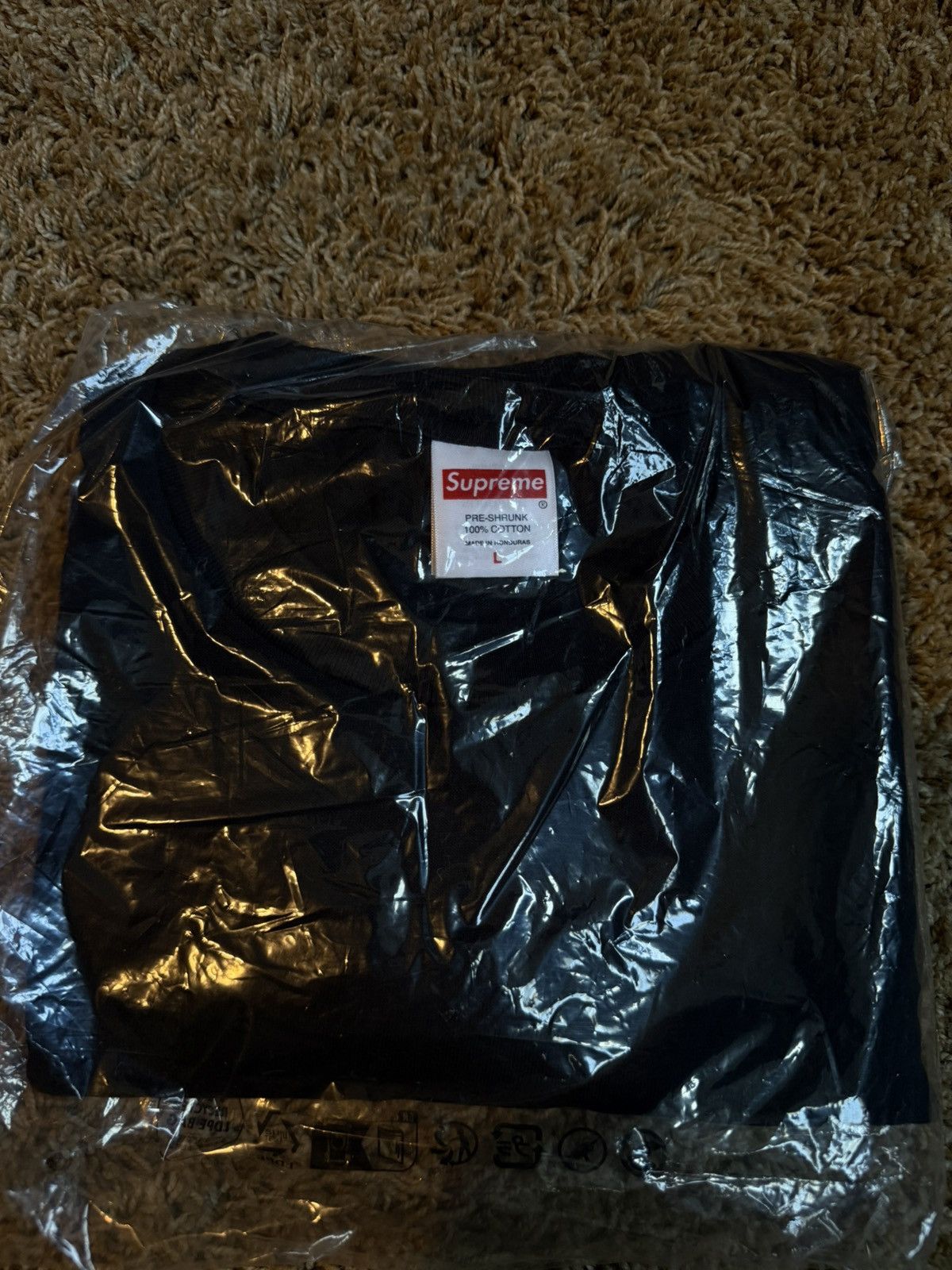Supreme Supreme Arabic Box Logo Tee Size US L / EU 52-54 / 3 - 2 Thumbnail