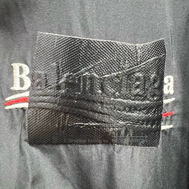 Balenciaga Balenciaga Coke Tape Printed Hooded Zipper Windbreaker Jac Size US XS / EU 42 / 0 - 4 Thumbnail