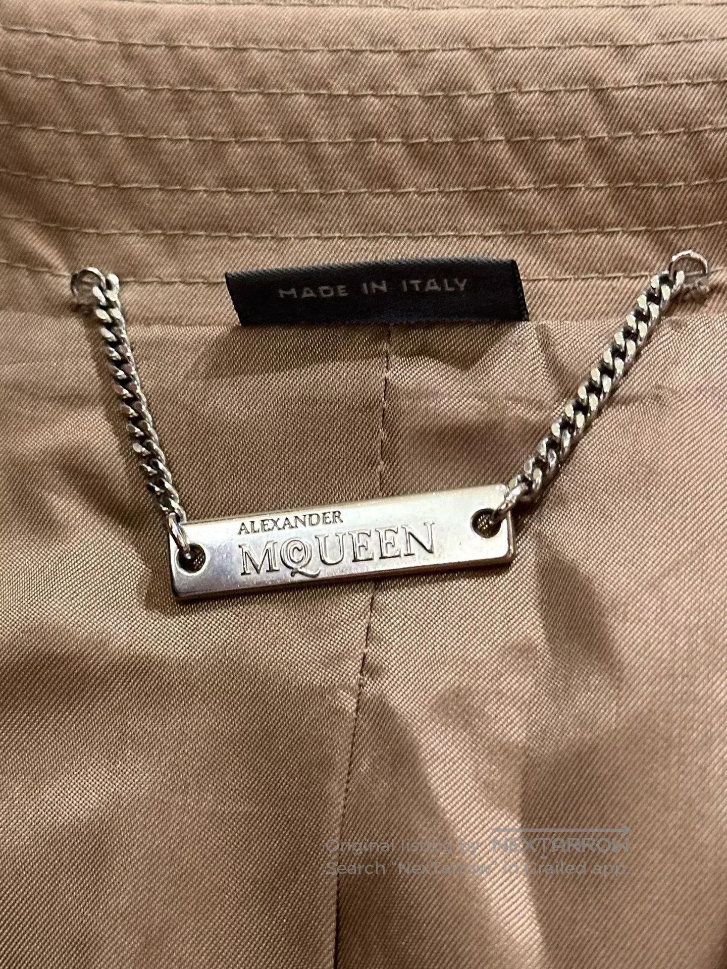 Alexander McQueen Alexander McQueen Cape Trench Coat. Size S / US 4 / IT 40 - 5 Thumbnail