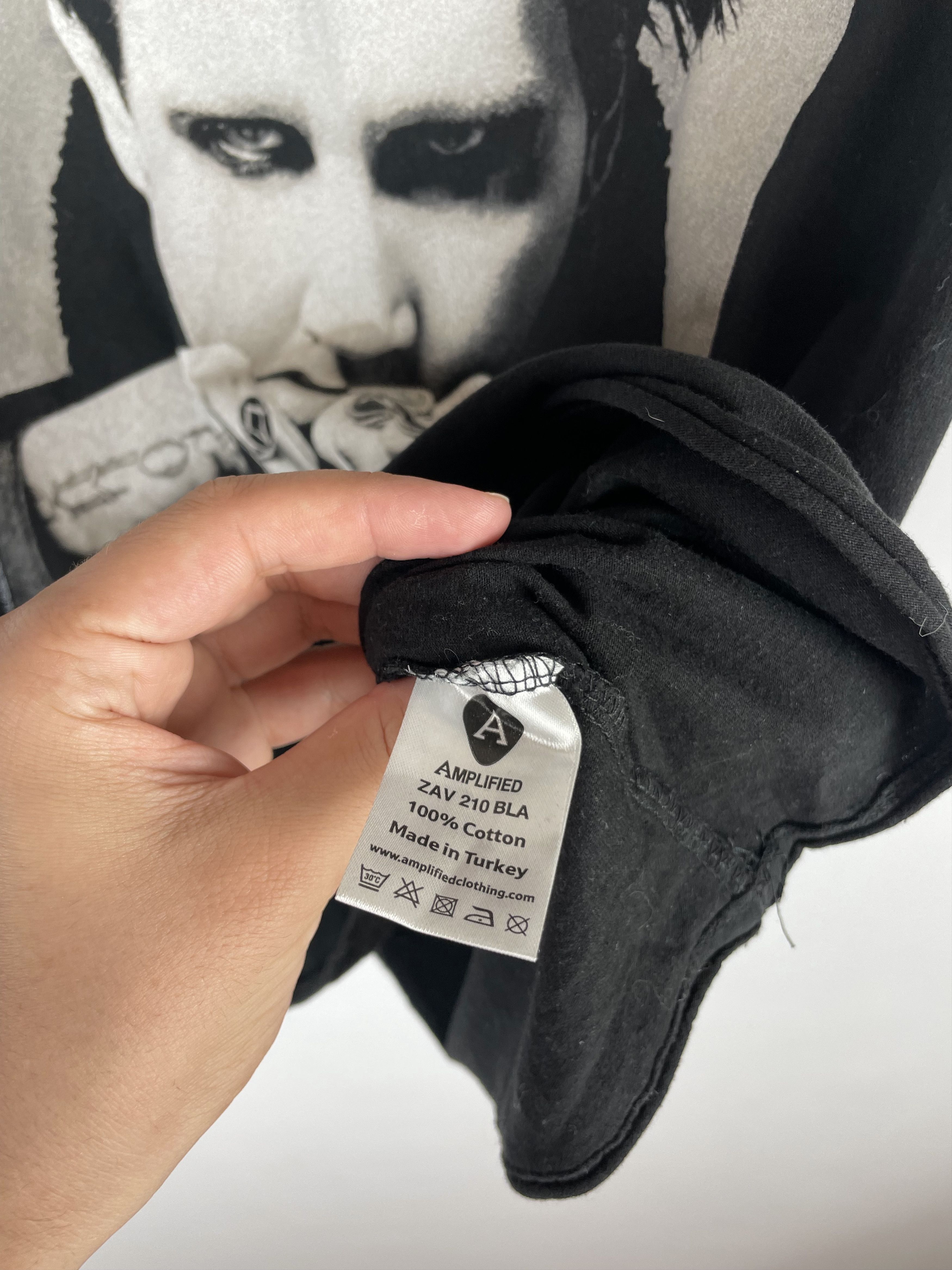 Band Tees × Vintage Vintage Marylin Manson Band T Shirt Size US L / EU 52-54 / 3 - 5 Thumbnail