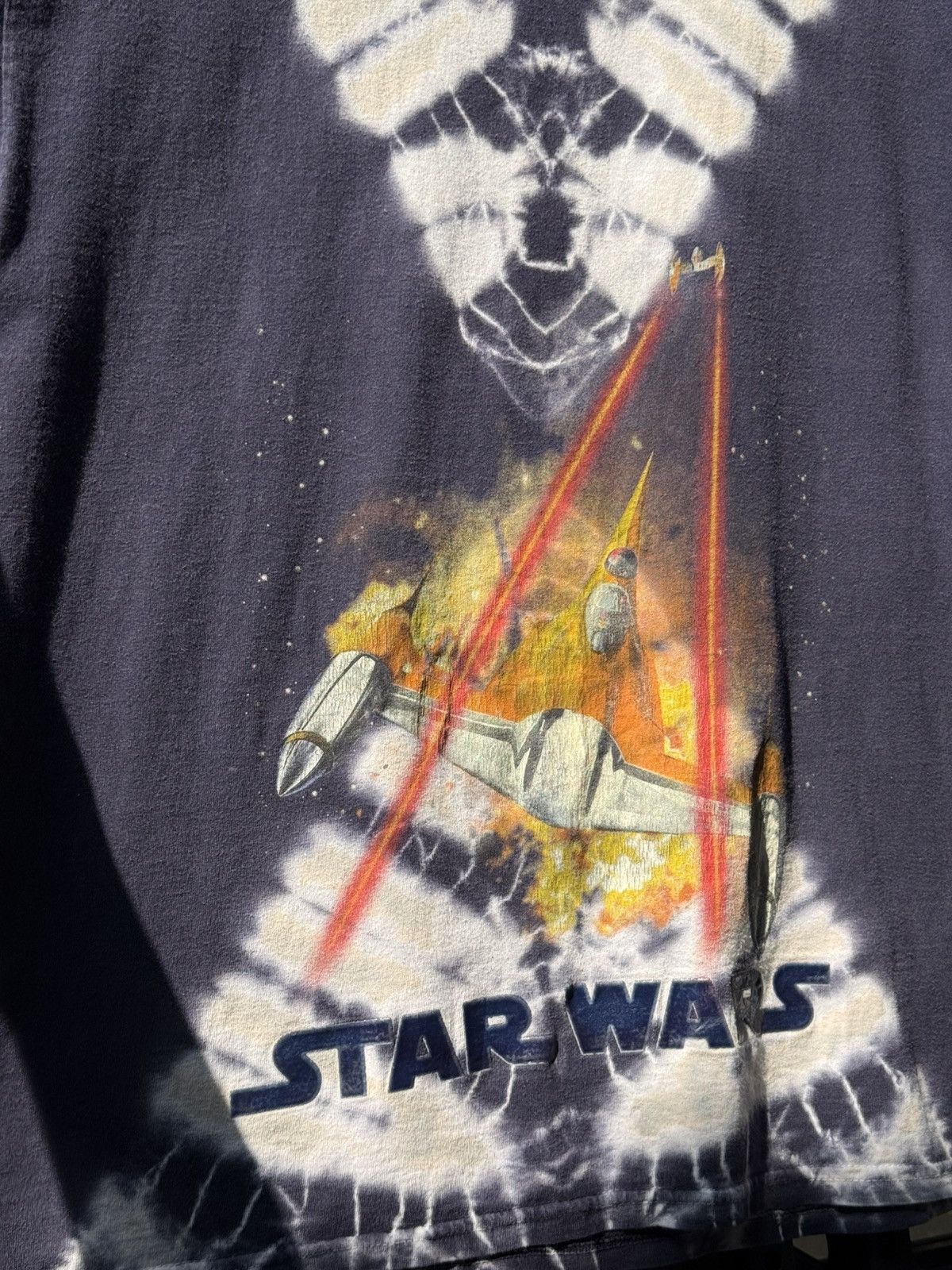 Vintage 💥Vintage Star wars episode 1 Naboo fighter 90s movie T-shirt Size US L / EU 52-54 / 3 - 4 Thumbnail