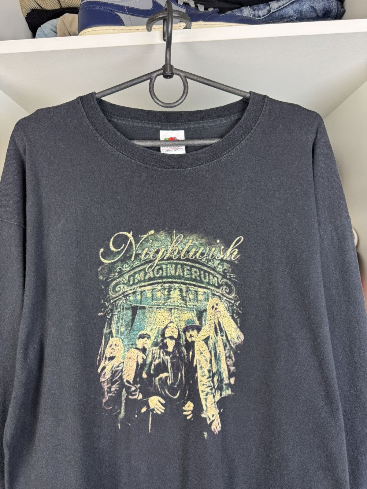 Band Tees Nightwish Imaginaerum Distressed Long Sleeve Size US L / EU 52-54 / 3 - 2 Thumbnail