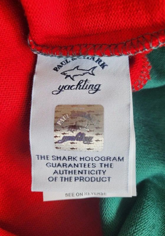 Paul & Shark RRP320€ PAUL&SHARK sz L Polo Yachting Long Sleeves Striped Size US L / EU 52-54 / 3 - 5 Thumbnail