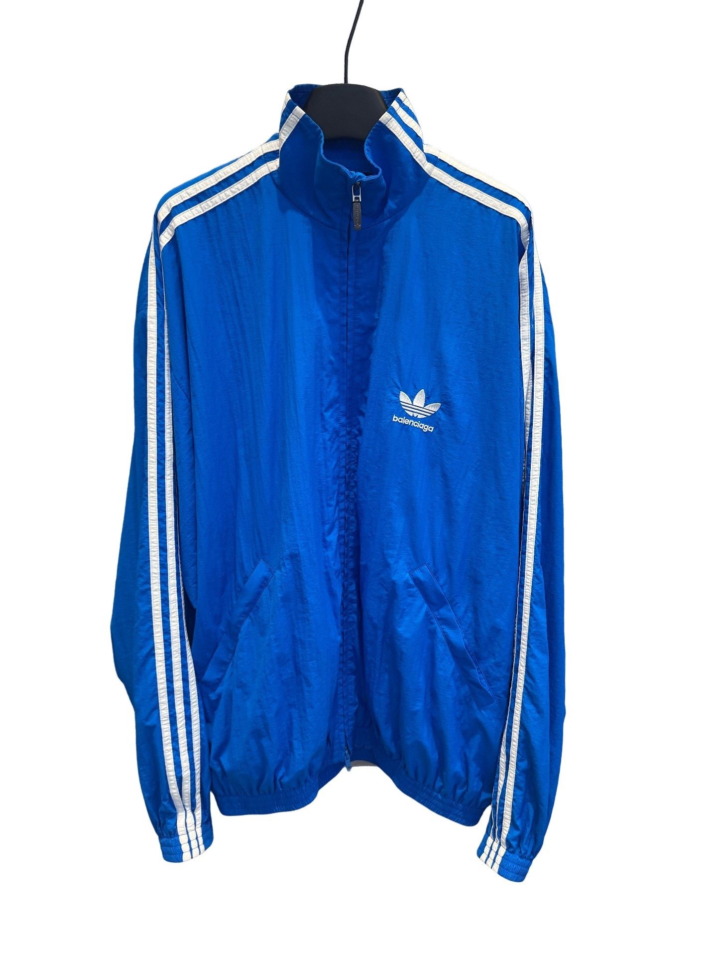 Balenciaga Balenciaga x Adidas Logo Track Jacket Size M Size US M / EU 48-50 / 2 - 1 Thumbnail