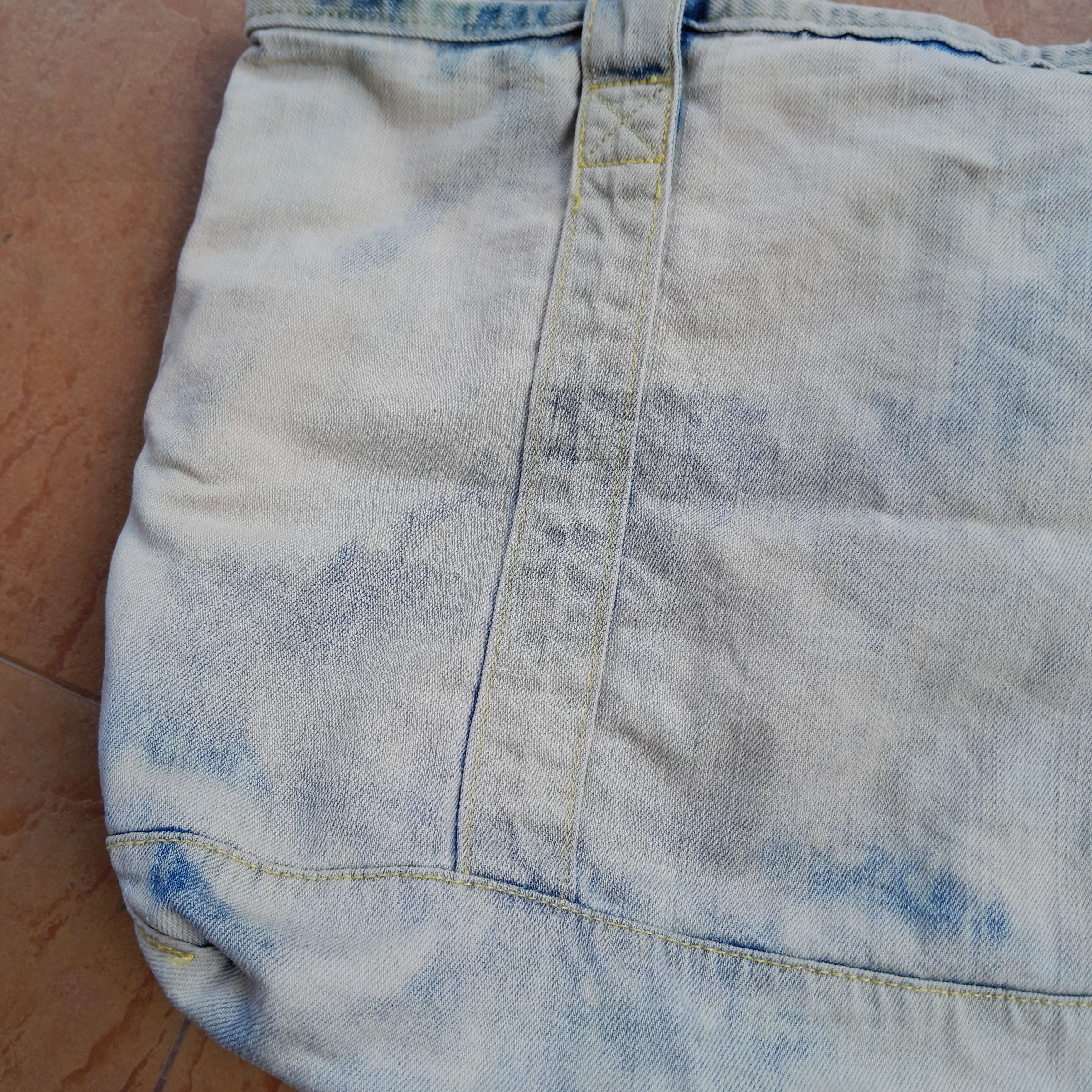 Japanese Brand × ROOTOTE ❤FINAL DROP❤ROOTOTE. jp Acid Wash Denim Tote Bag Size ONE SIZE - 5 Thumbnail