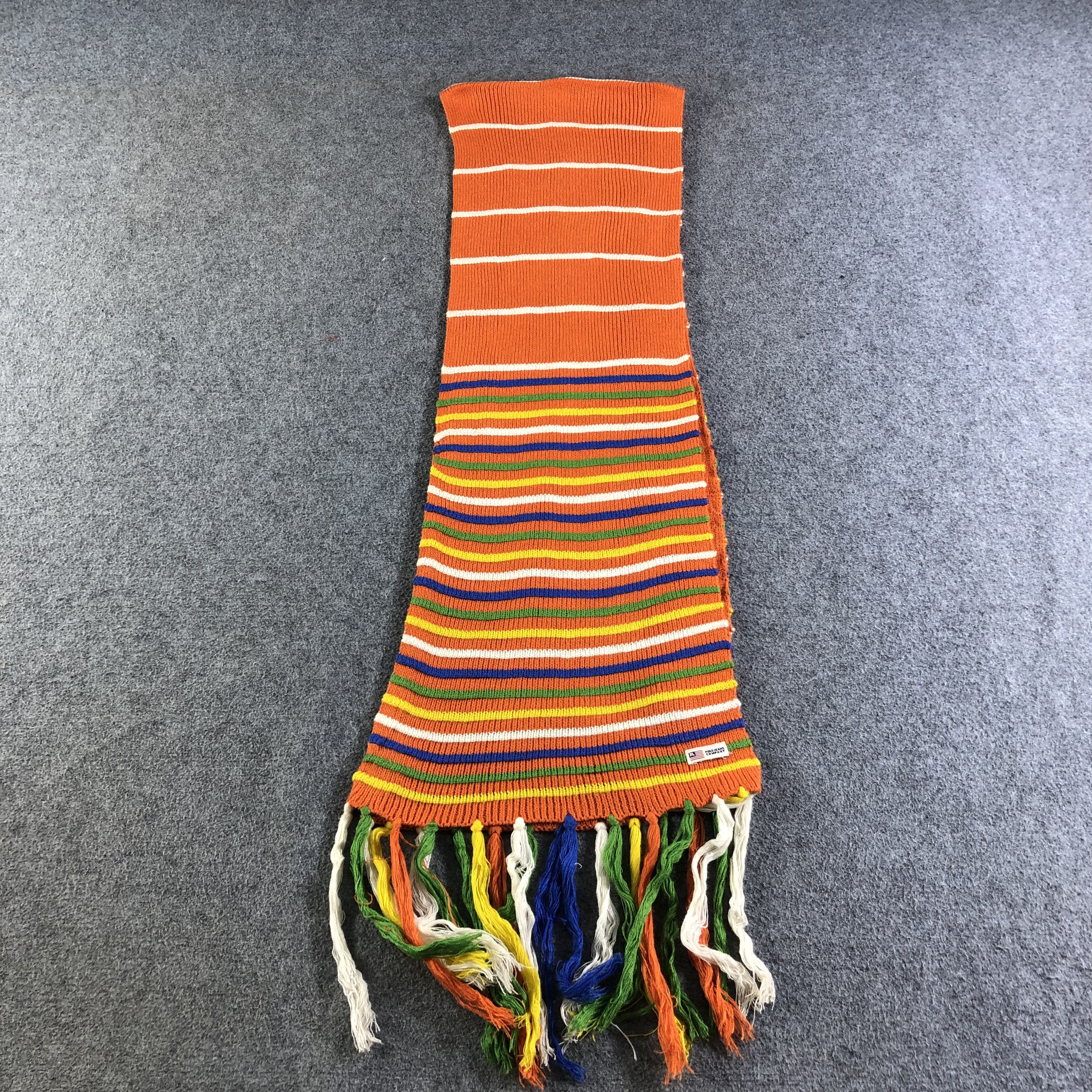 Polo Ralph Lauren Polo Ralph Lauren Striped Scarf Muffler Neckwear V2575 Size ONE SIZE - 2 Thumbnail