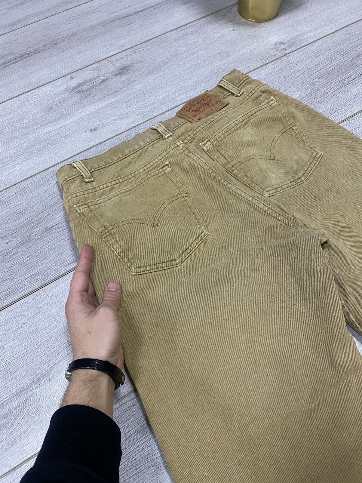 Levi's Levi’s vintage 550 made in USA wide jeans Size US 34 / EU 50 - 4 Thumbnail