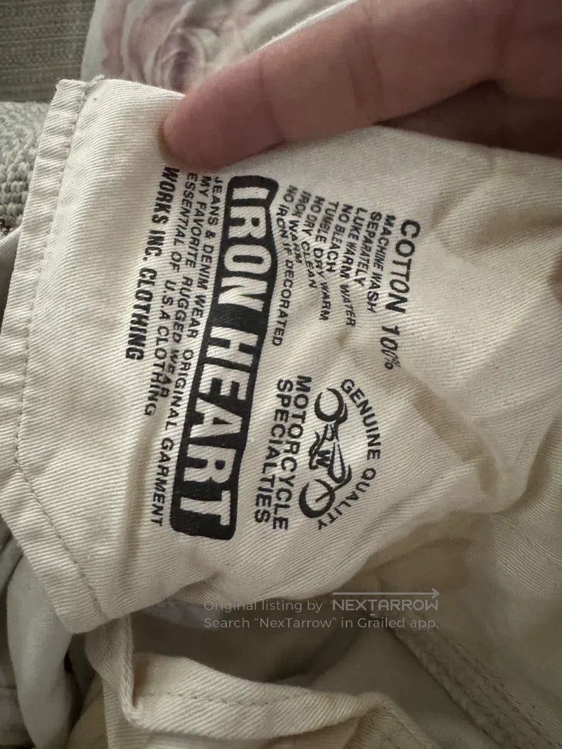 Iron Heart Iron Heart size 32 Beige Cargo Pants Size US 32 / EU 48 - 8 Thumbnail