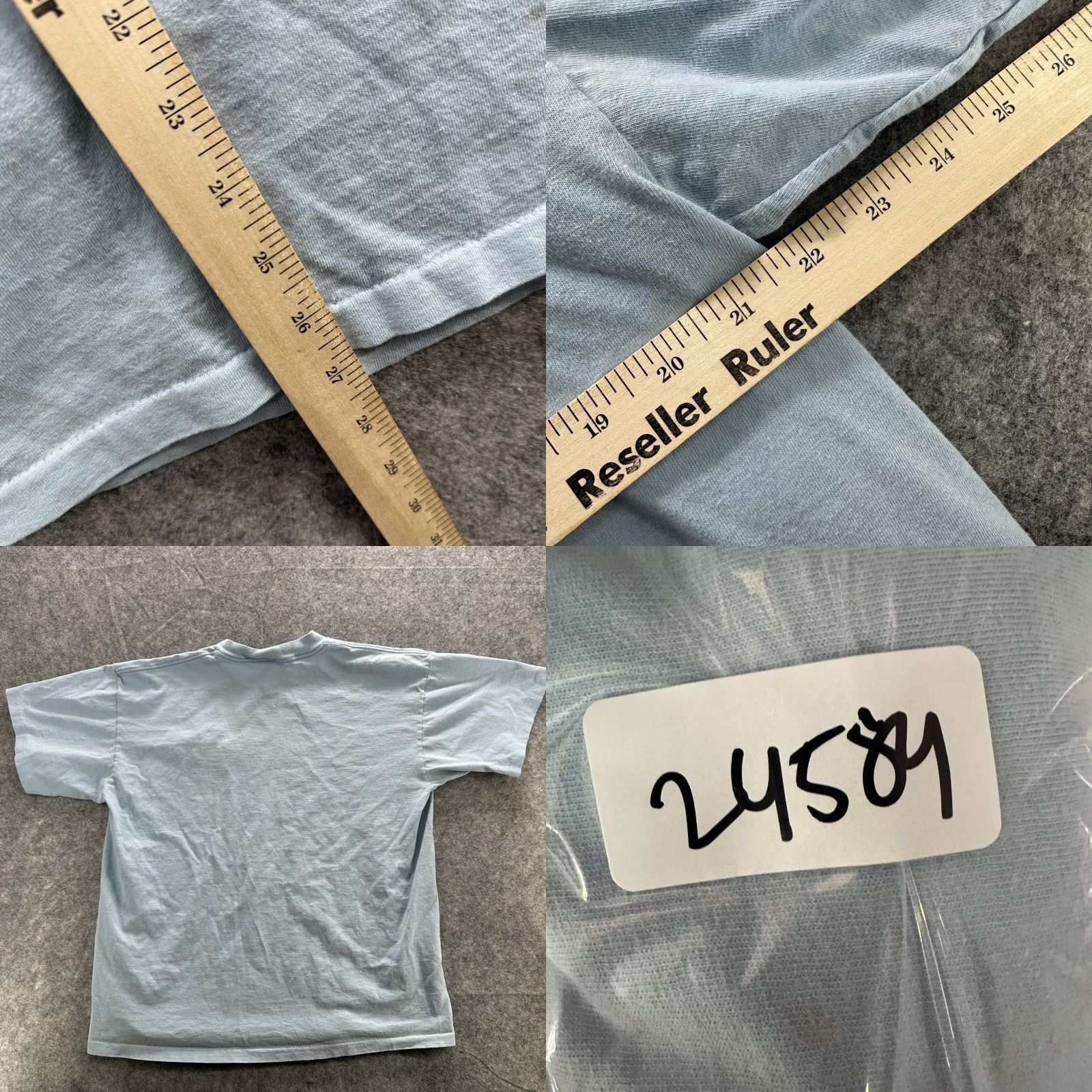 Vintage VINTAGE Cotton T-Shirt Mens XL Blue Short Sleeve Crew Neck Casual Travel Beach Souvenir with Embroidered CC Logo Size US XL / EU 56 / 4 - 8 Thumbnail