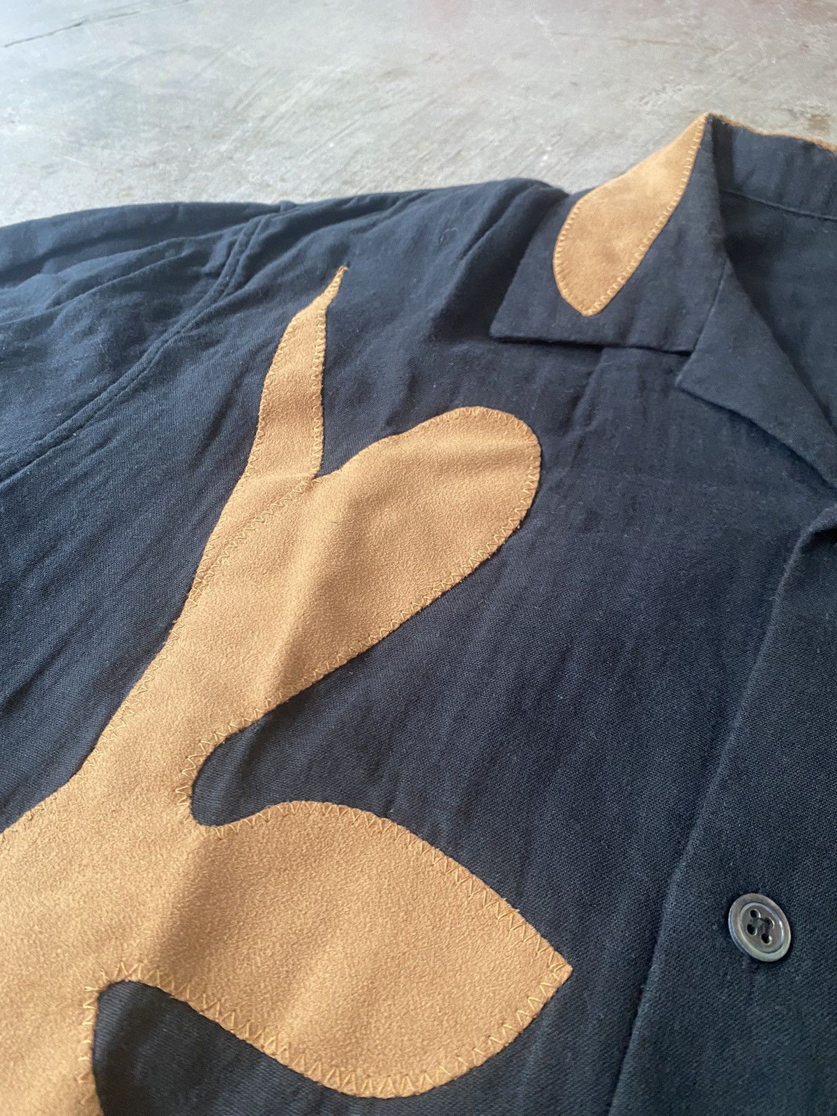 Japanese Brand × Sillage Khoki Dancing Shirt Bode Kapital Sillage Visvim Needles Size US XL / EU 56 / 4 - 5 Thumbnail