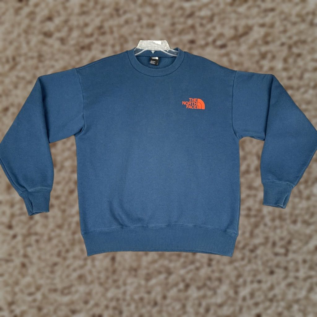 The North Face The North Face Sweatshirt Mens Small Blue Back Graphic Crewneck Fleece Pullover Size US S / EU 44-46 / 1 - 1 Thumbnail