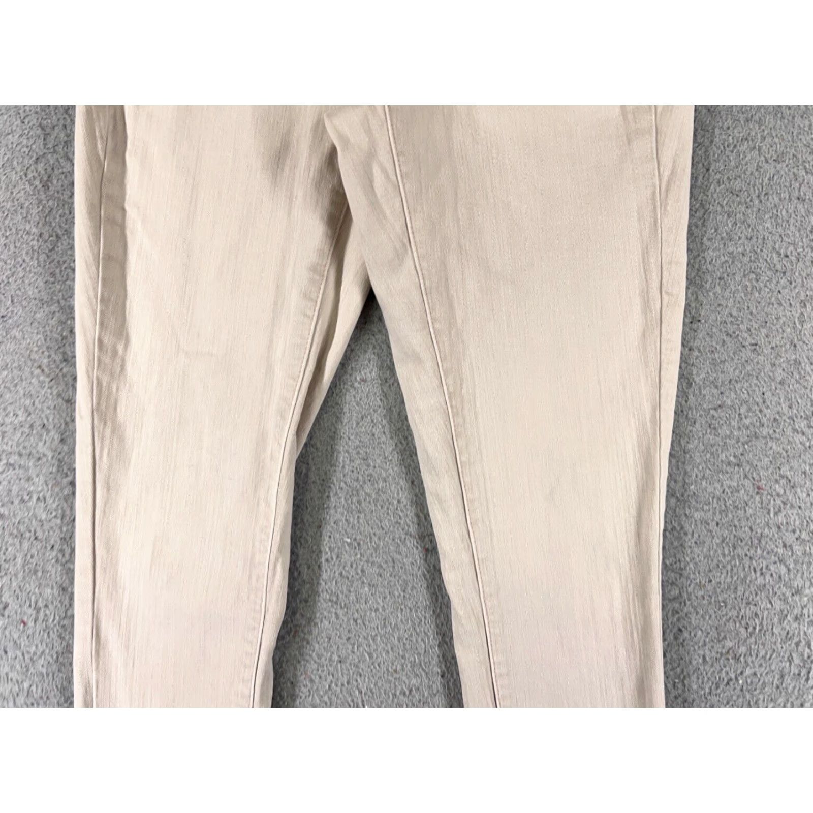 Vintage Universal Thread Jeans Women 0 Pink Denim Skinny High Rise Crop 5-Pocket Regular Size 25" / US 0 / IT 36 - 3 Thumbnail
