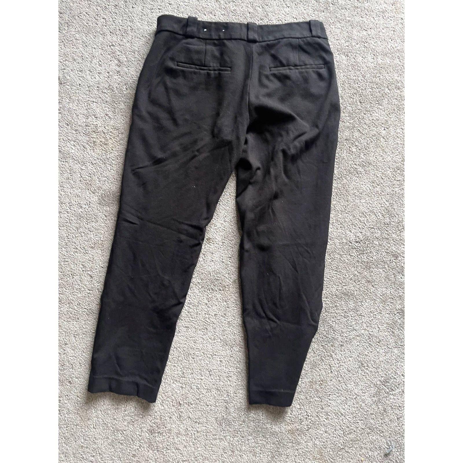 Ann Taylor Ann Taylor Loft dress pants Women's black straight leg 0 size Size 25" / US 0 / IT 36 - 3 Thumbnail