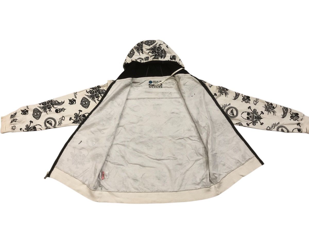 Quiksilver Dope Quiksilver All Over Skull Print Zipper Hodie Size US XL / EU 56 / 4 - 6 Thumbnail