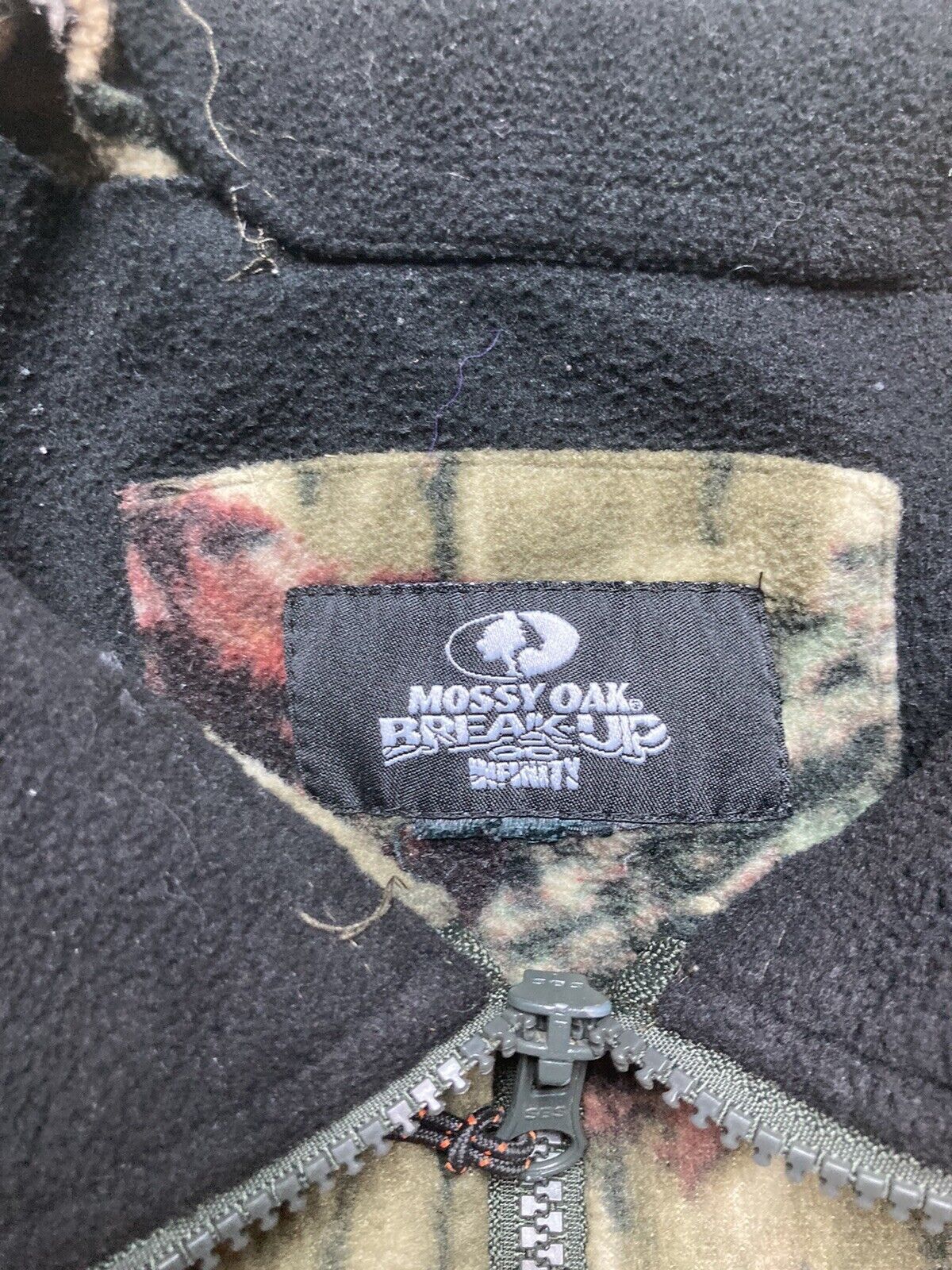 Mossy Oaks × Vintage Mossy oak camo fleece jacket break up infinity hunting XL Size US XL / EU 56 / 4 - 6 Thumbnail