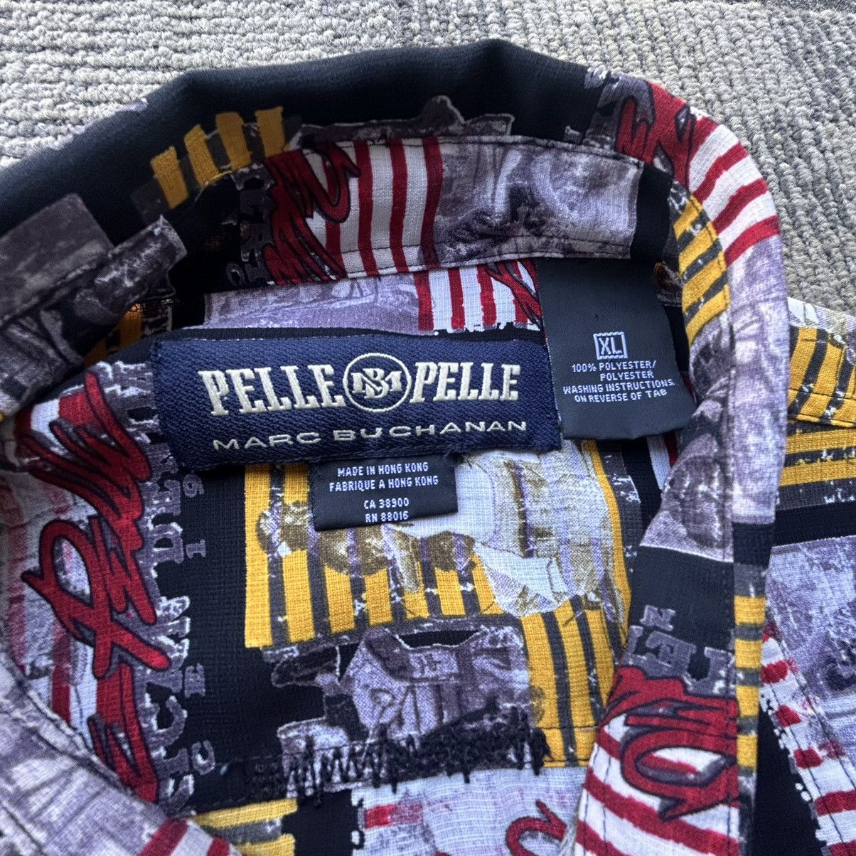 Pelle Pelle Vintage Pelle Pelle All Over Print Hip-Hop Button-Up Shirt Size US XXL / EU 58 / 5 - 3 Thumbnail