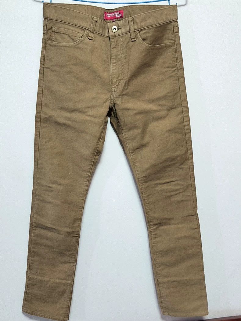 Junya Watanabe Junya Watanabe x Levis Khaki Jeans - dmc Size US 29 - 1 Thumbnail