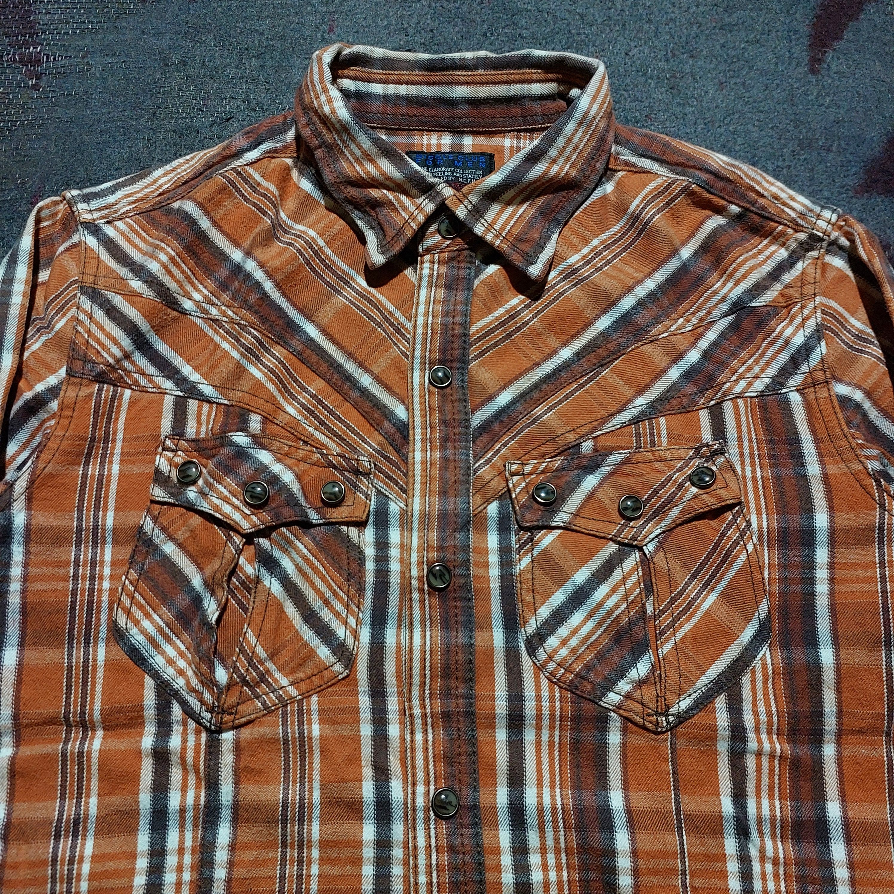 Nicole Club Nicole for men pearl buttons checkered Western shirt Size US S / EU 44-46 / 1 - 4 Thumbnail