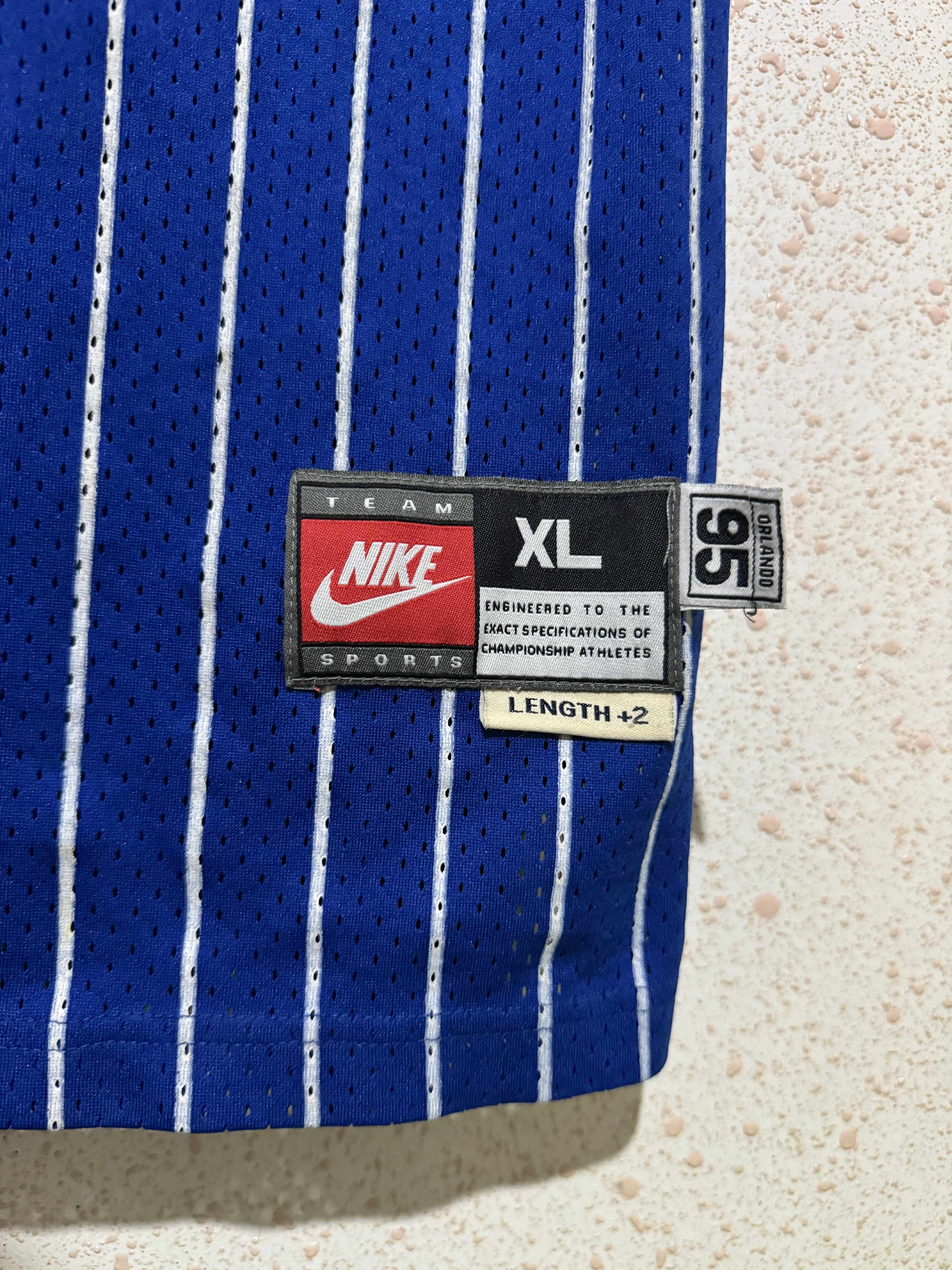 Nike Orlando Magic 90s Vintage Nike Jersey Howard #12 Size US XL / EU 56 / 4 - 4 Thumbnail