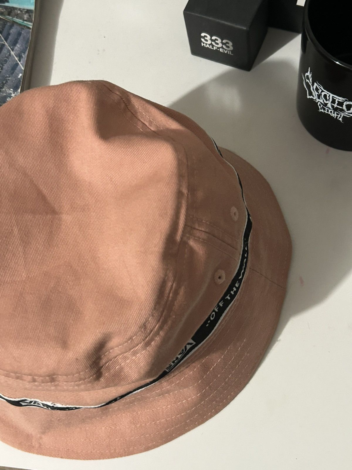 Vans pink vans bucket hat Size ONE SIZE - 4 Thumbnail