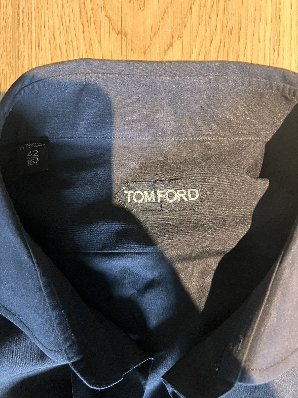 Tom Ford Tom Ford Dress Shirt Size US M / EU 48-50 / 2 - 2 Thumbnail