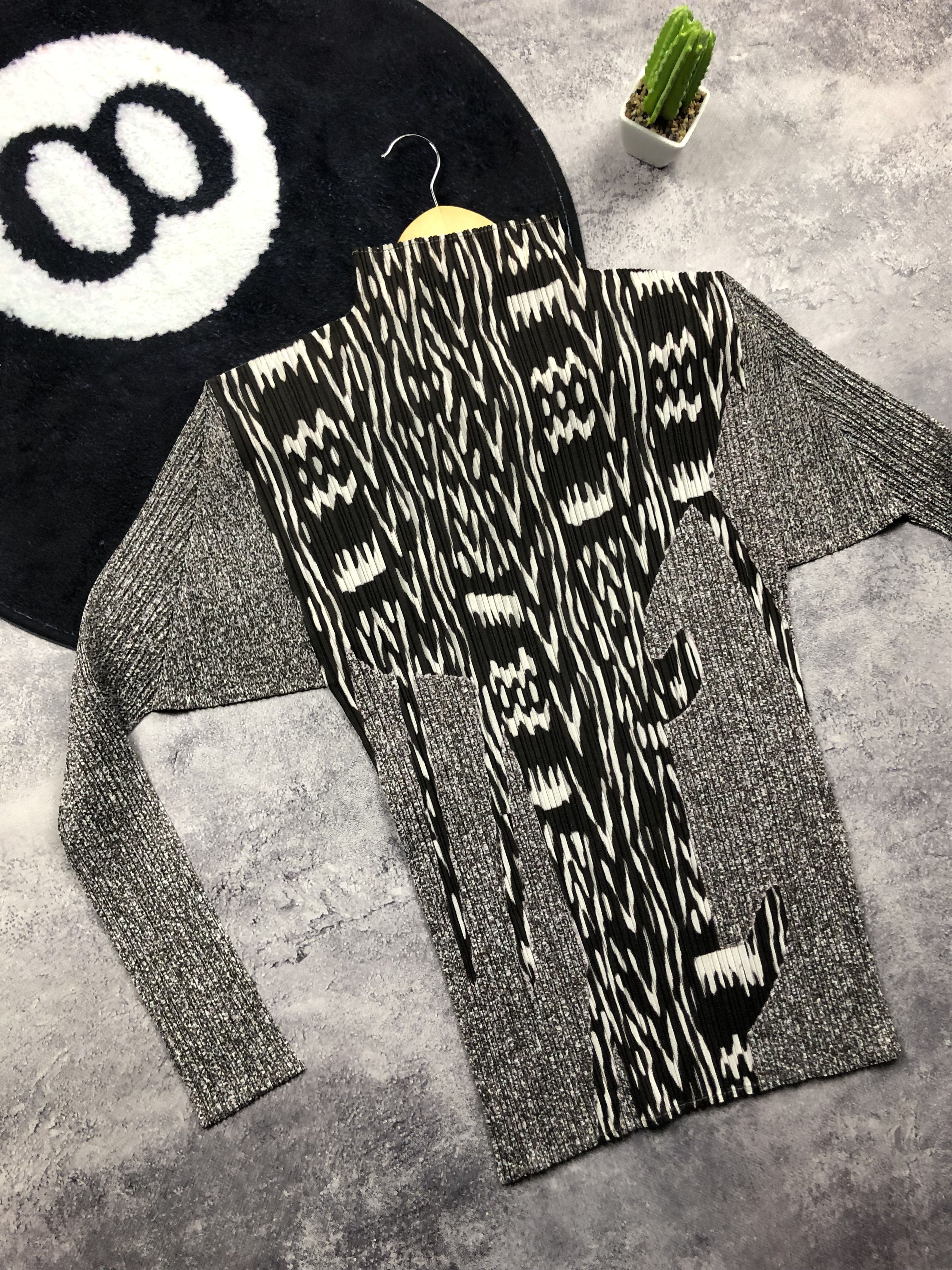 Pleats Please Issey Miyake ISSEY MIYAKE Multicolour Rare Longsleeve Streetwear Y2k Size S / US 4 / IT 40 - 3 Thumbnail