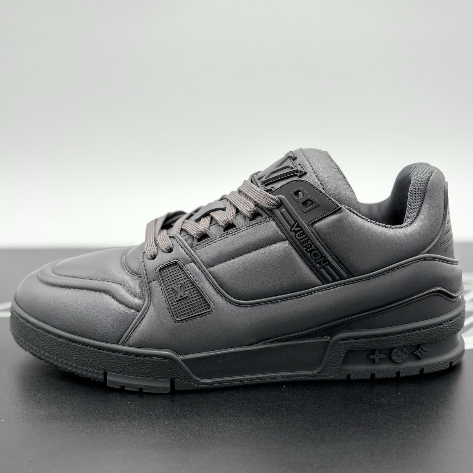 Louis Vuitton Louis Vuitton Maxi Trainer ' Dark Grey ' | SUPER CLEAN! Size US 8.5 / EU 41-42 - 8 Thumbnail