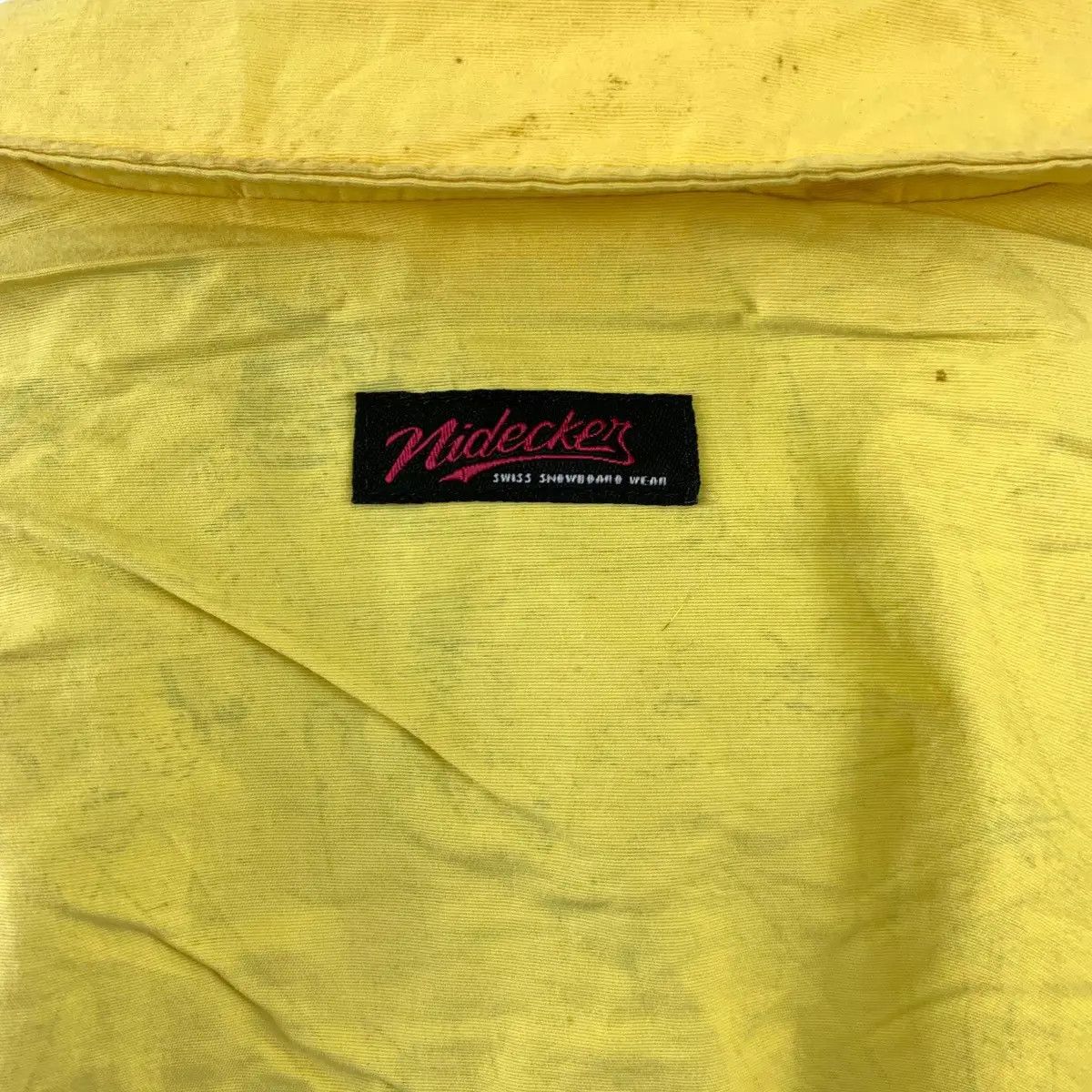 Vintage Vintage NIDECKER SWISS SNOWBOARD Wear Jacket Heavy Coat Size L / US 10 / IT 46 - 5 Thumbnail