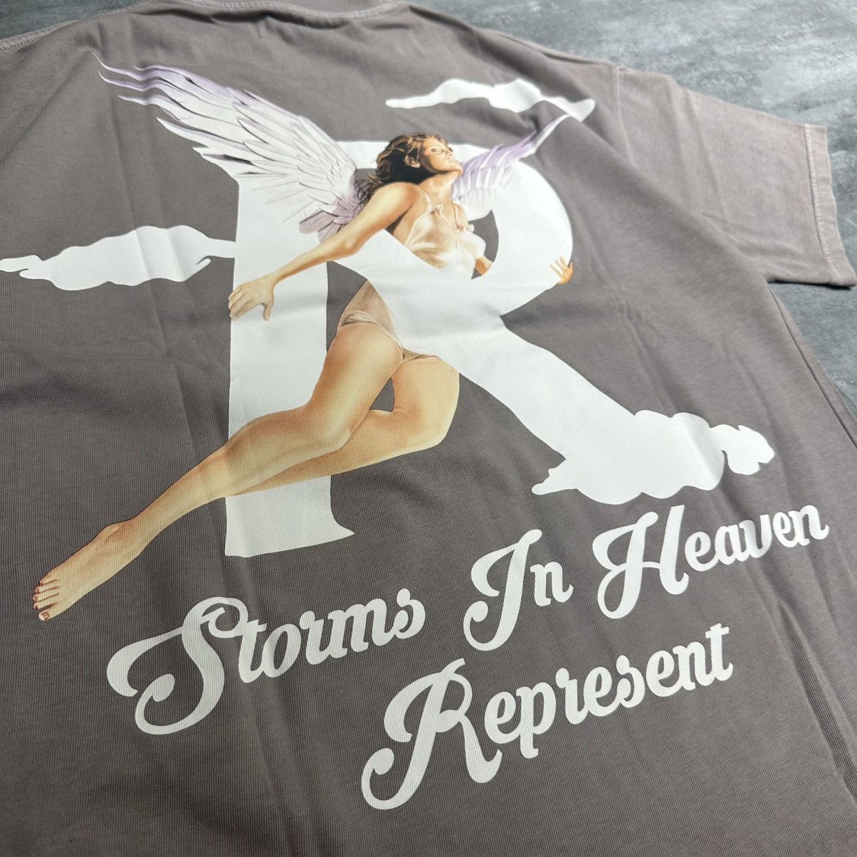 Represent Clo. Represent Storms In Heaven Tee - Mushroom Size US XS / EU 42 / 0 - 4 Thumbnail
