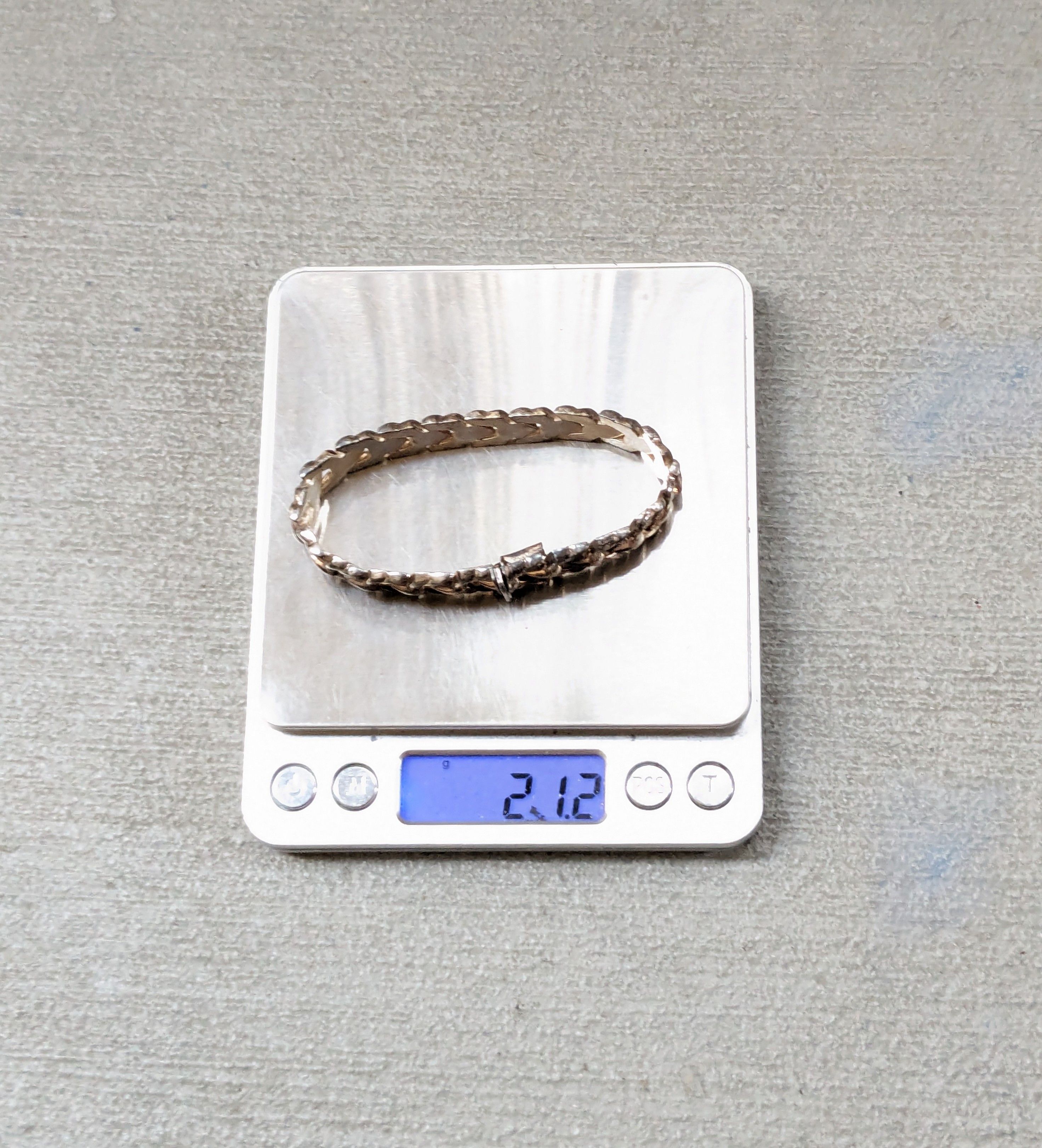 Jewelry Vintage Sterling Silver Bracelet Milor 7.25" Italy Modern Size ONE SIZE - 14 Thumbnail