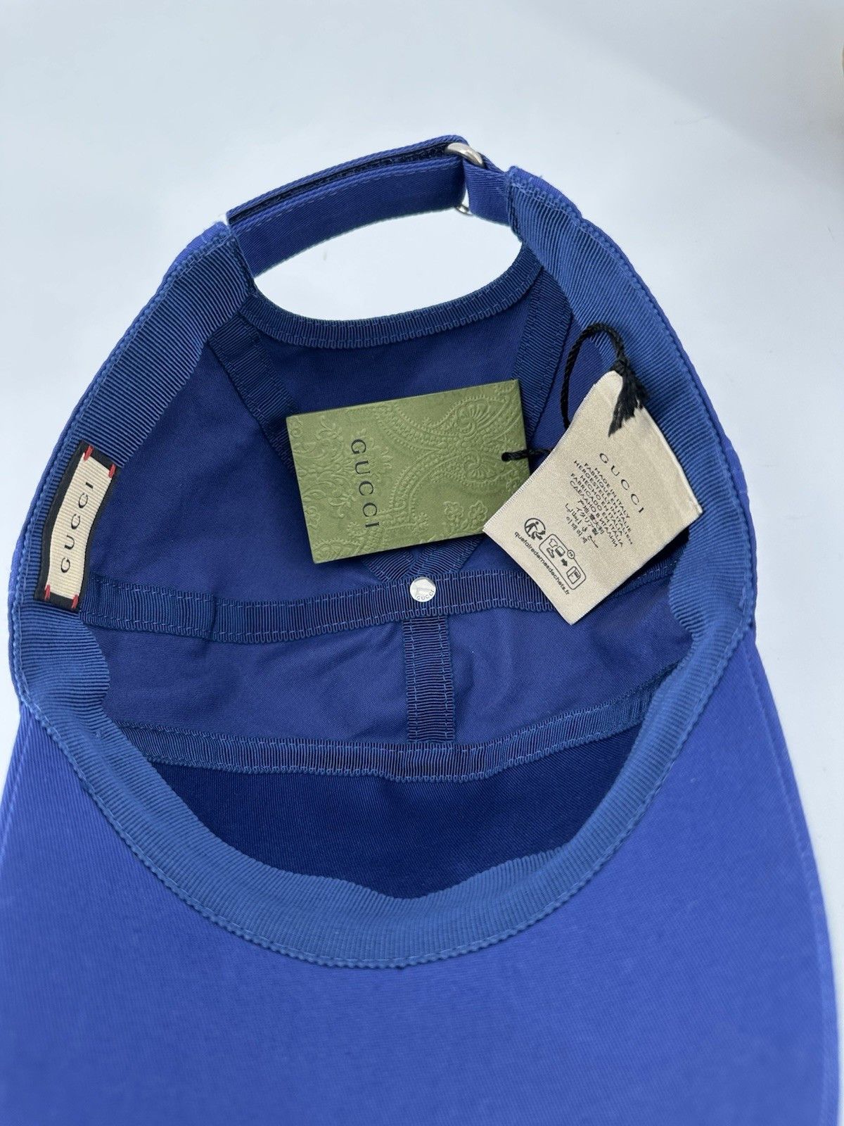 Gucci New Gucci Cap Size-S-57cm Size ONE SIZE - 9 Thumbnail