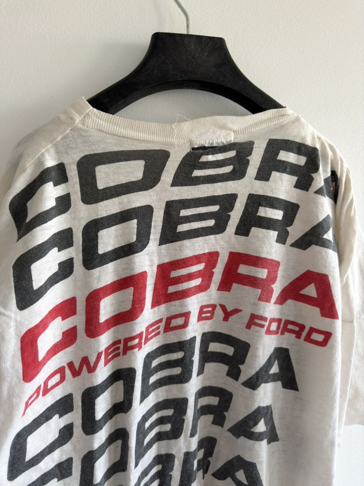 Ford *RARE* CARROLL SHELBY ENTERPRISES VINTAGE T SHIRT COBRA FORD Size US XXL / EU 58 / 5 - 9 Thumbnail