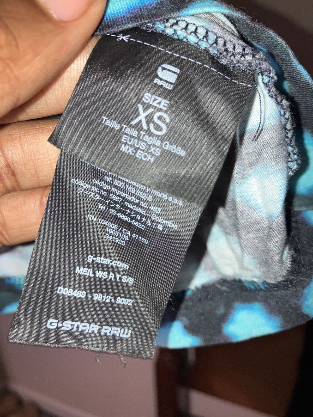 G-Star GSTAR RAW LOGO GRAPHIC SHIRT Size US XS / EU 42 / 0 - 5 Thumbnail