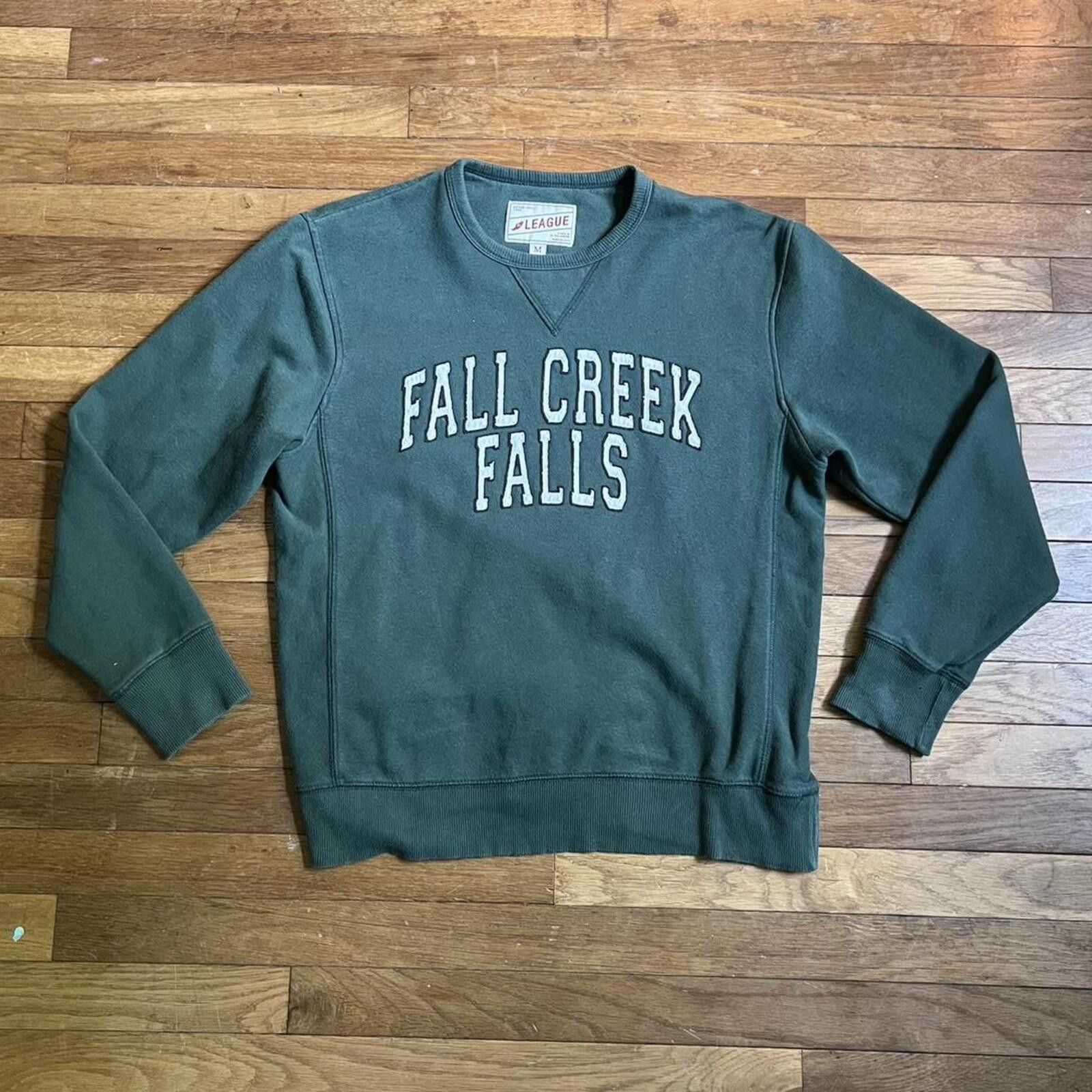 Other League Fall Creek Falls green Crewneck Sweatshirt Size US M / EU 48-50 / 2 - 1 Thumbnail