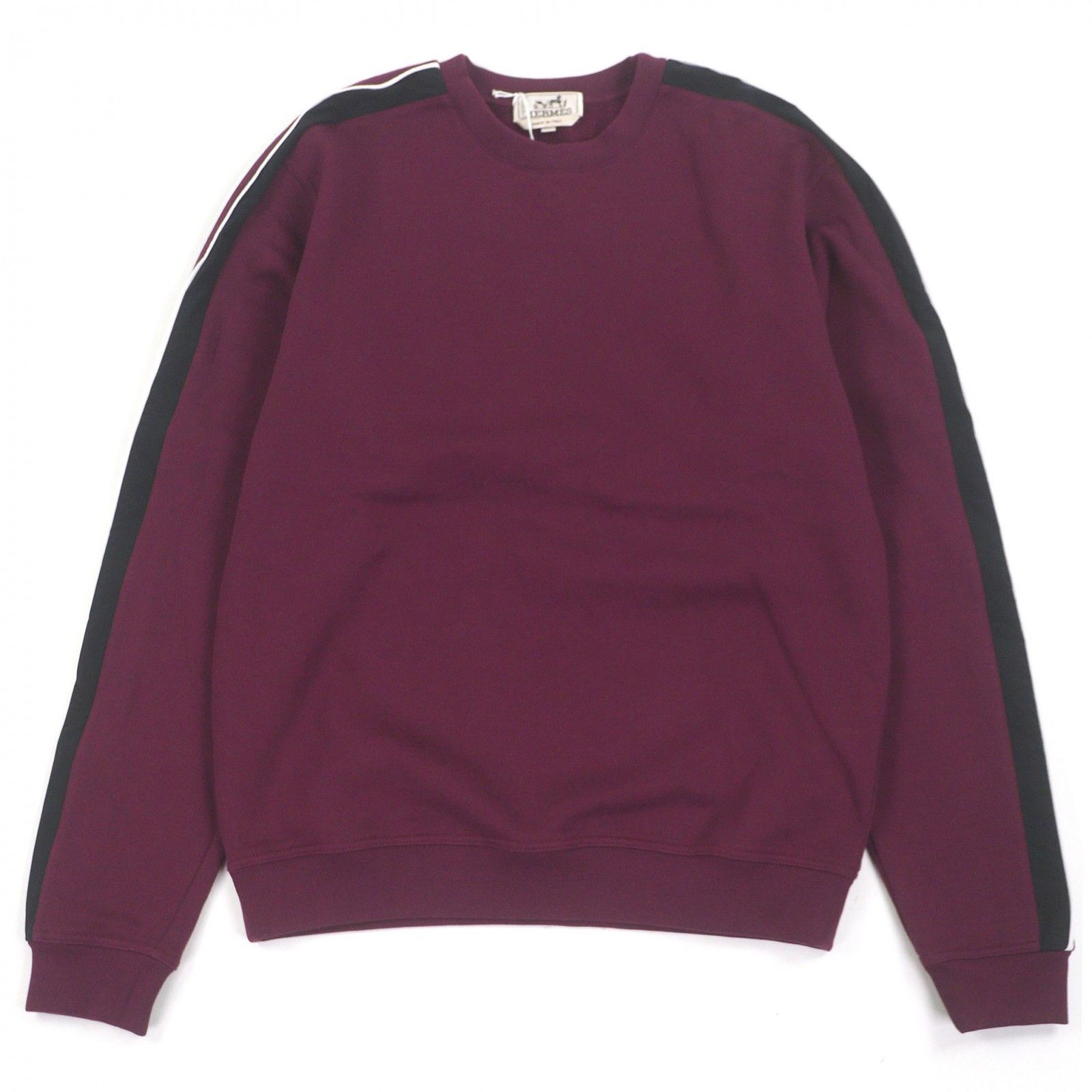 Hermes Hermes Hermes Sweat Run H Side Line Cotton Sweatshirt Textile Sweatshirts & Hoodies DUTY FREE for USA Size ONE SIZE - 1 Thumbnail