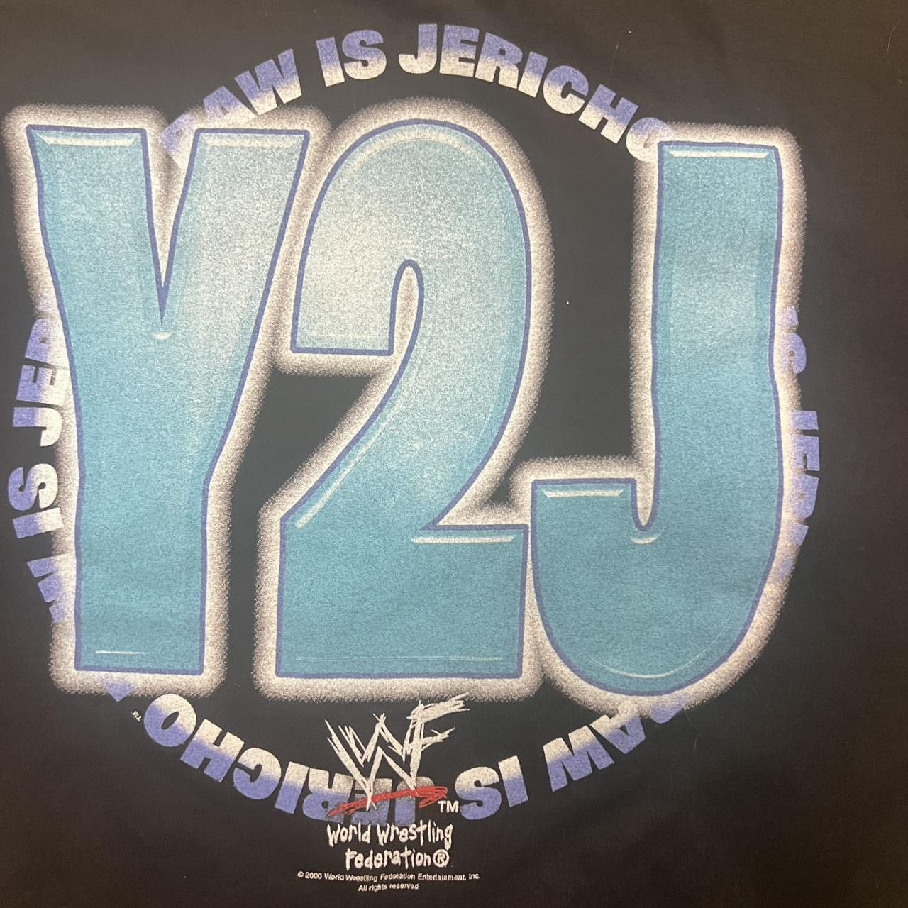 Vintage × WWF Vintage Rare WWF Chris Jericho Y2J Cygnus T-shirt Size US XL / EU 56 / 4 - 6 Thumbnail