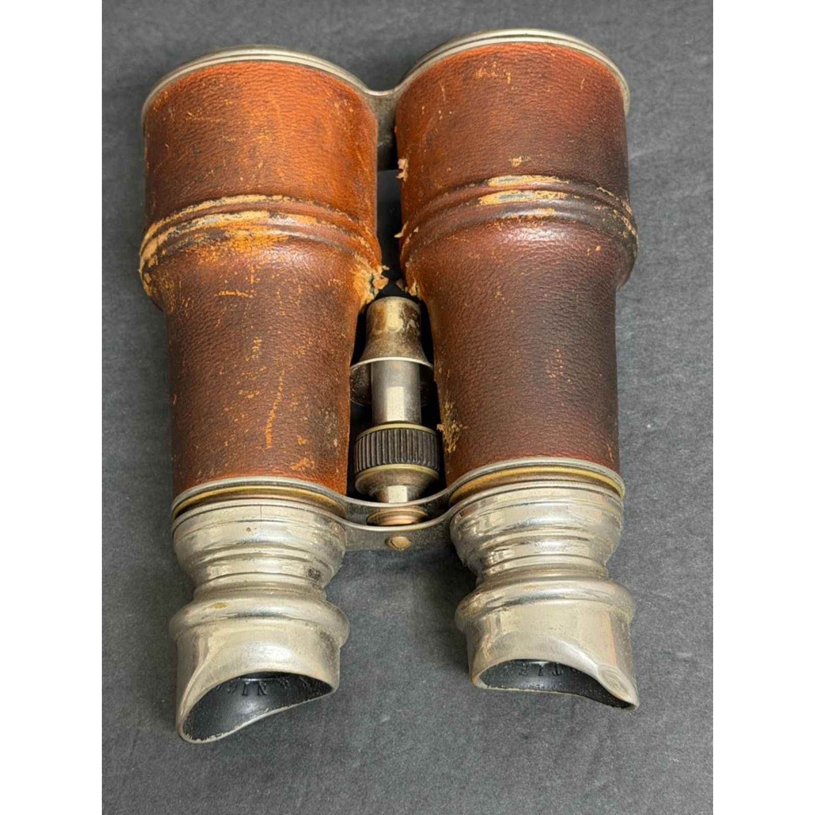 Other Antique Binoculars Sportiere Paris Glass Leather (Military?) Size ONE SIZE - 4 Thumbnail