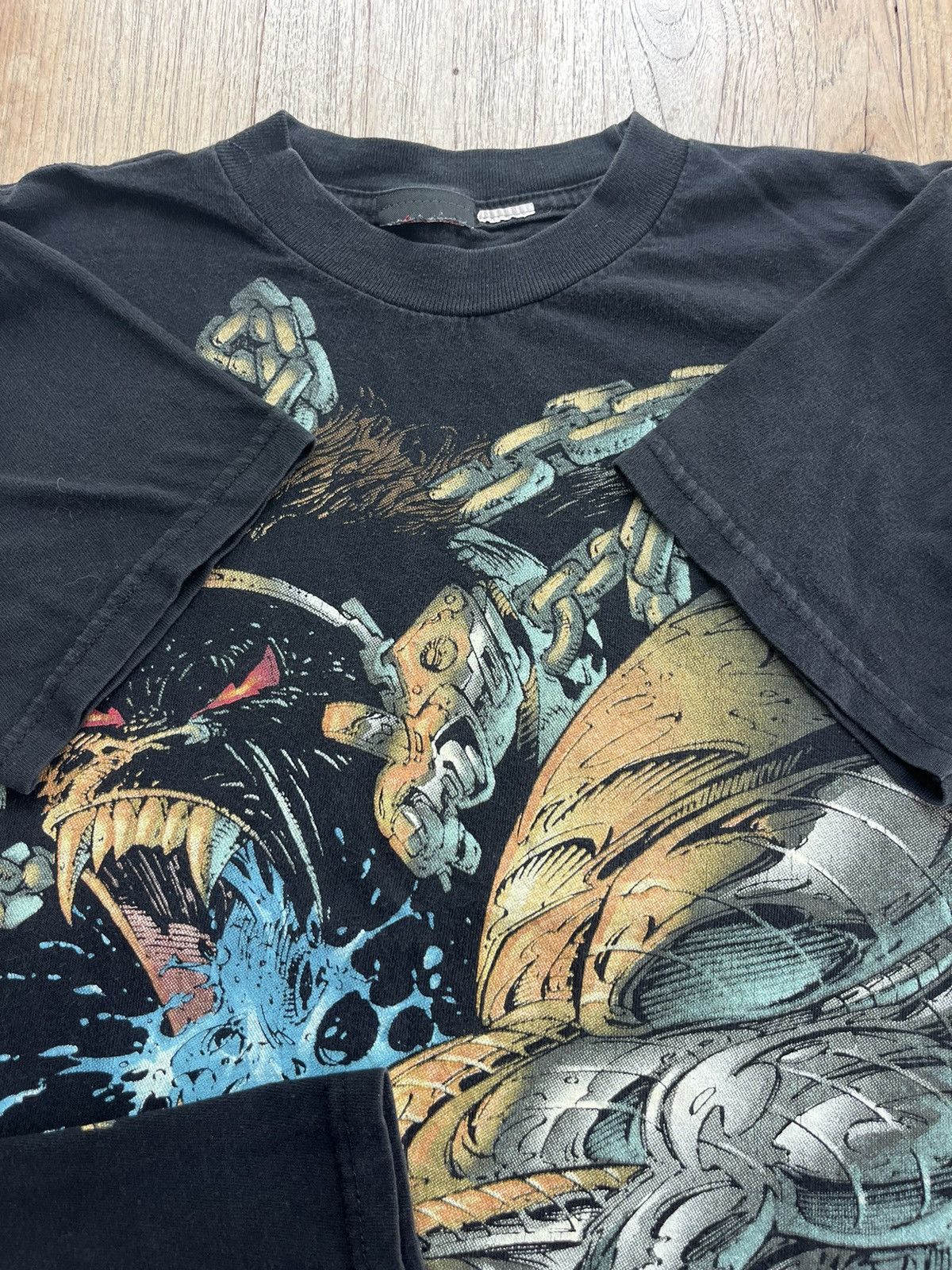 Vintage Vintage Spawn CYGOR 1997’s Todd McFarlane T-shirt Size US S / EU 44-46 / 1 - 7 Thumbnail