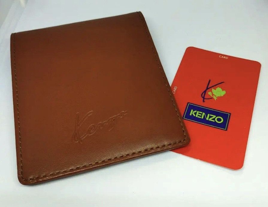 Kenzo 💯 AUTHENTIC KENZO PARIS MENS LEATHER WALLET Size ONE SIZE - 1 Thumbnail
