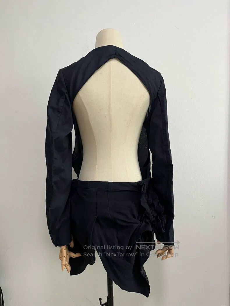 Comme des Garcons Comme des Garcons Navy blue backless top Size S / US 4 / IT 40 - 2 Thumbnail